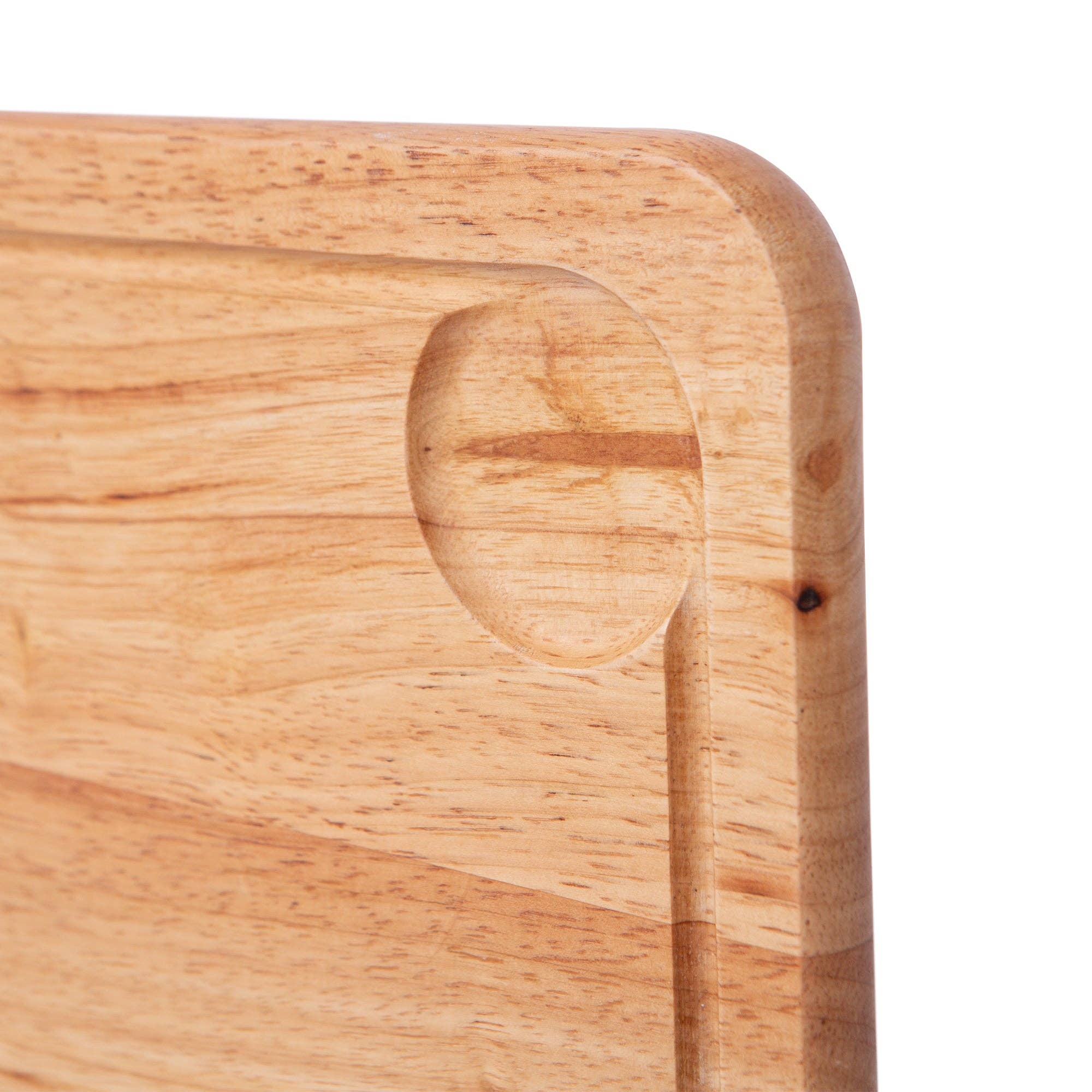 40cm x 30cm Rectangular Wooden Chopping Board - By Argon Tab