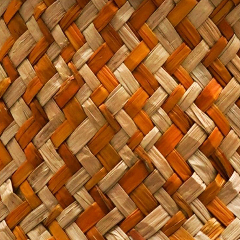 Natural Seagrass Chevron Basket