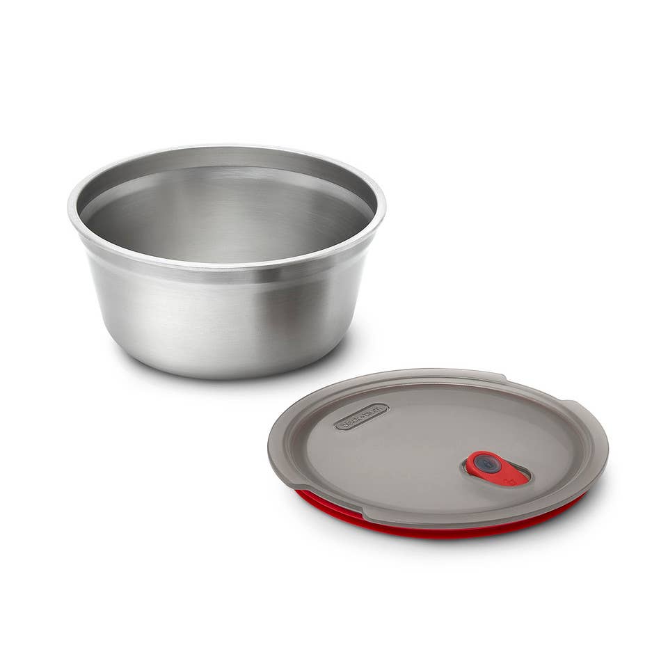 Lunch Box - Microwave-Safe Leak Proof Stainless Steel Bowl