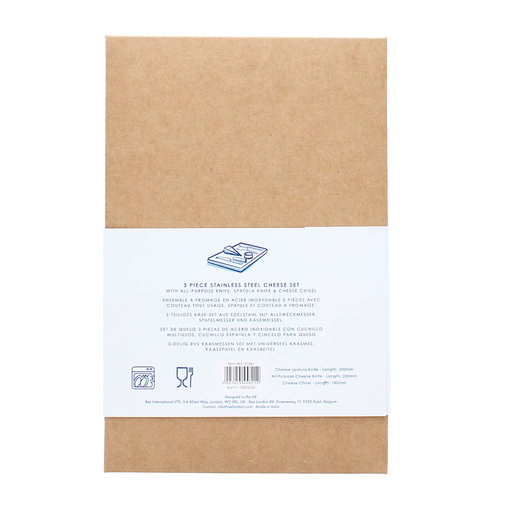 Cheese knife set (3 pieces)