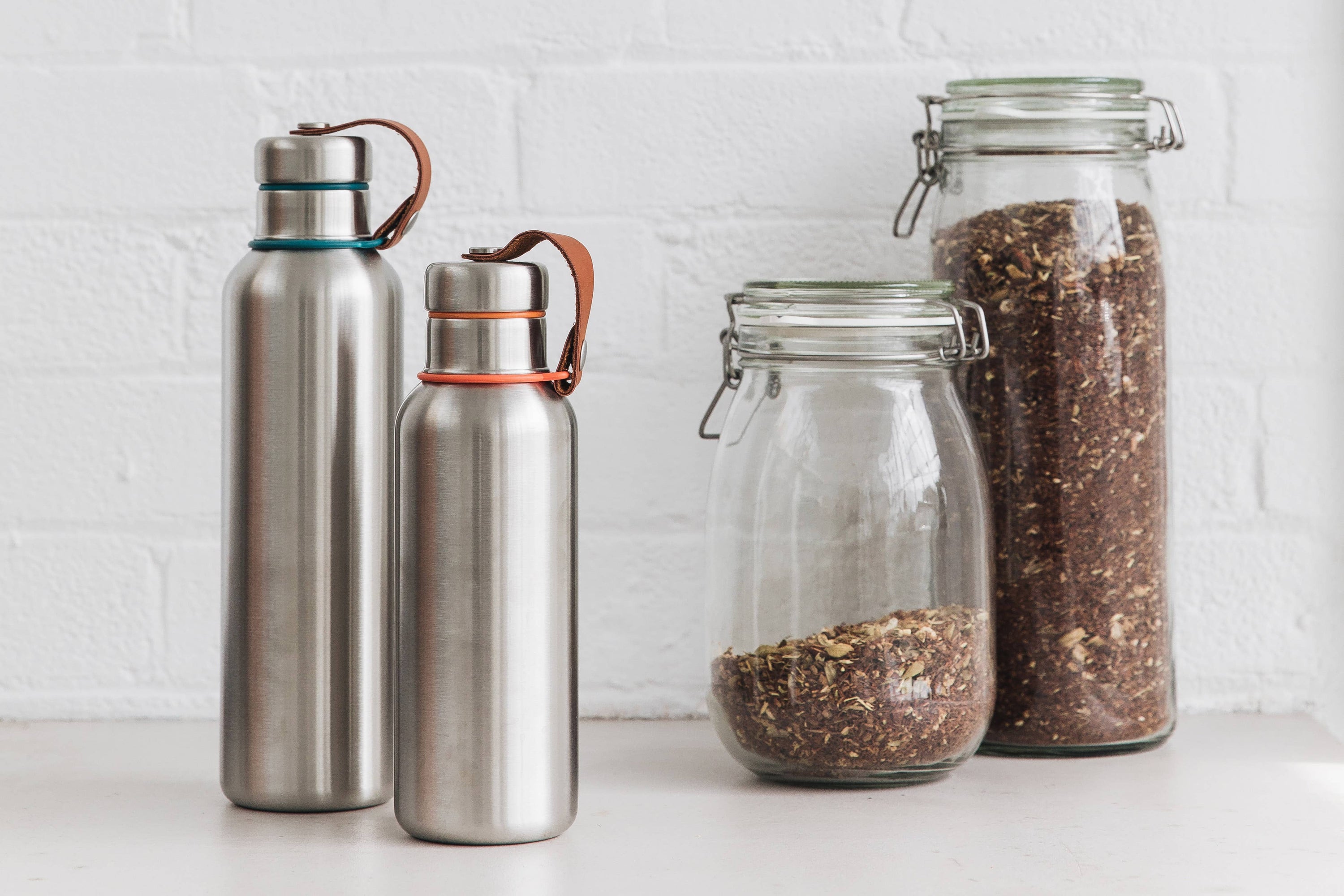 Insulated Water Bottle - Stainless Steel | Leak Proof