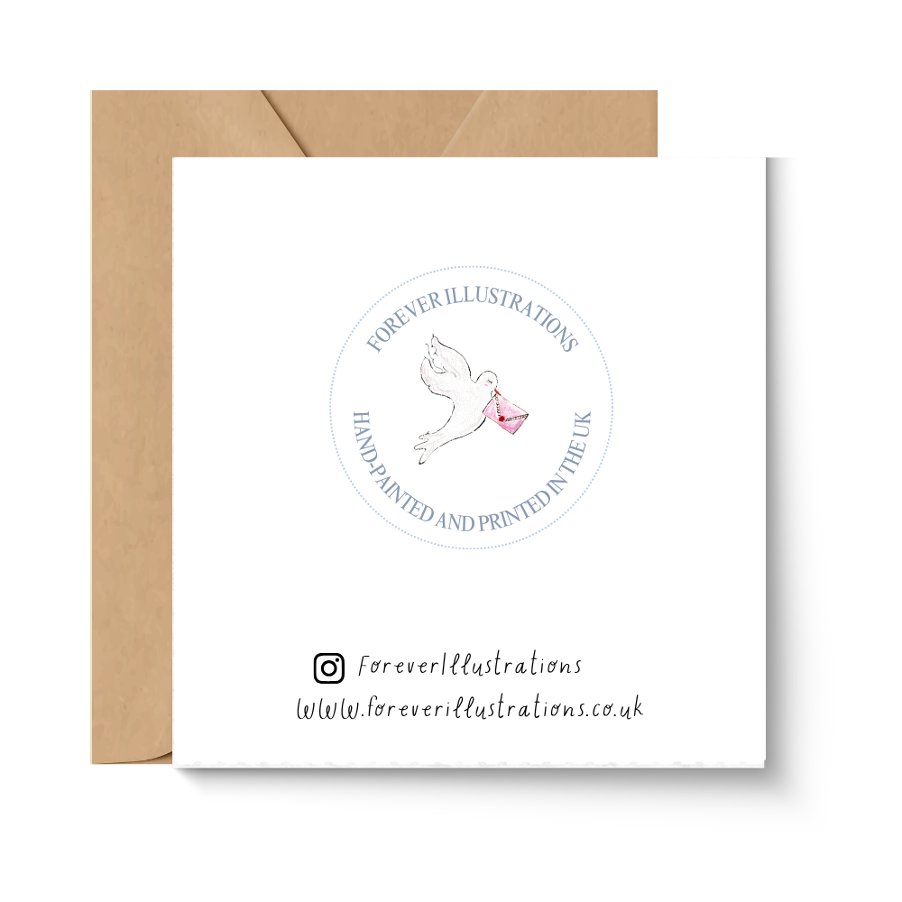 Forever Illustrations - Party Time Cat Card - A6