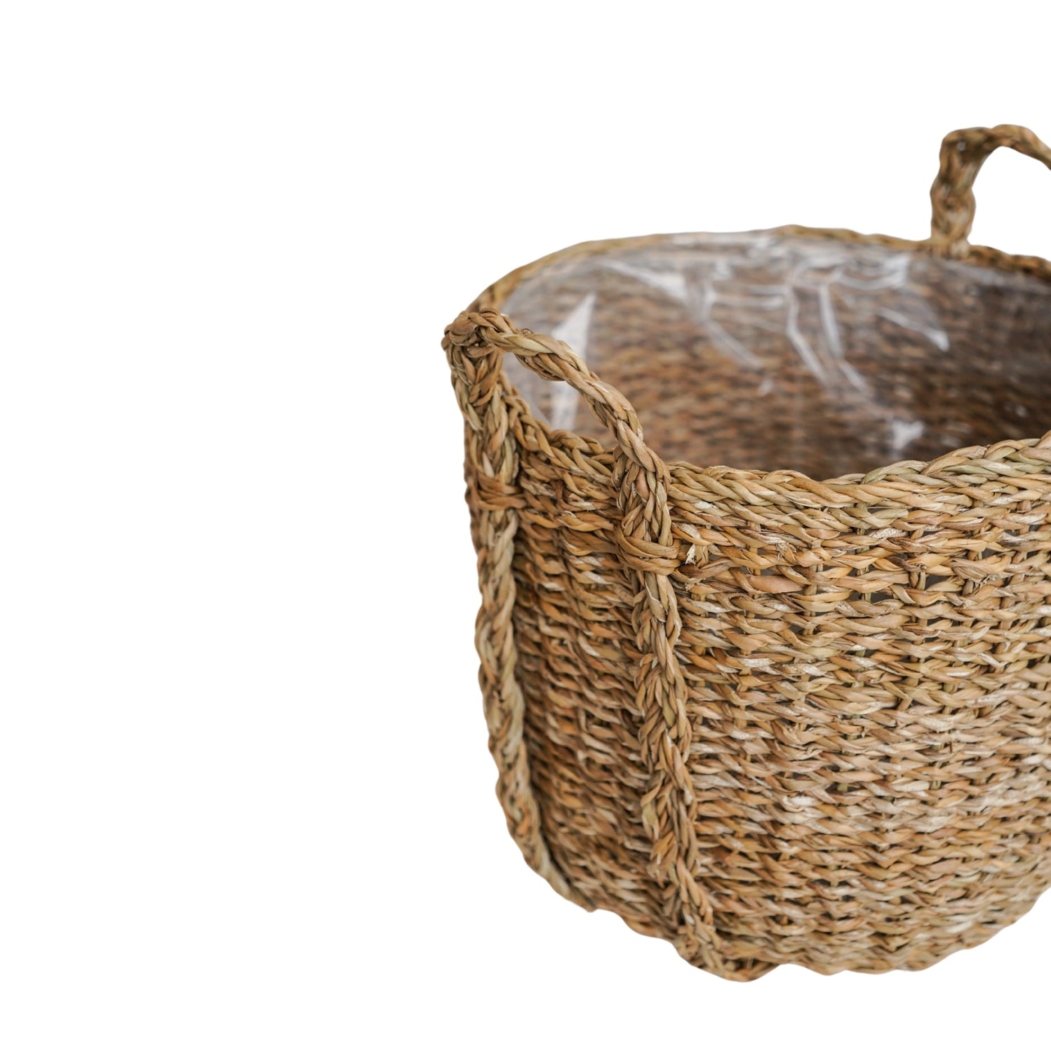 Tenno Natural Seagrass Indoor Lined Baskets