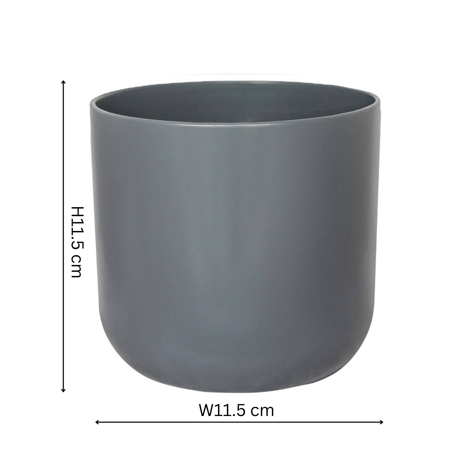 Lisbon Ceramic Indoor Planter H11.5cm D11.5cm