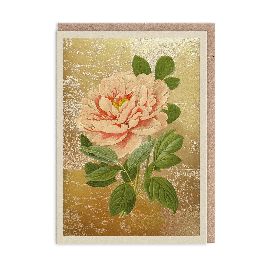 Tree Peony Greeting Card (11996)