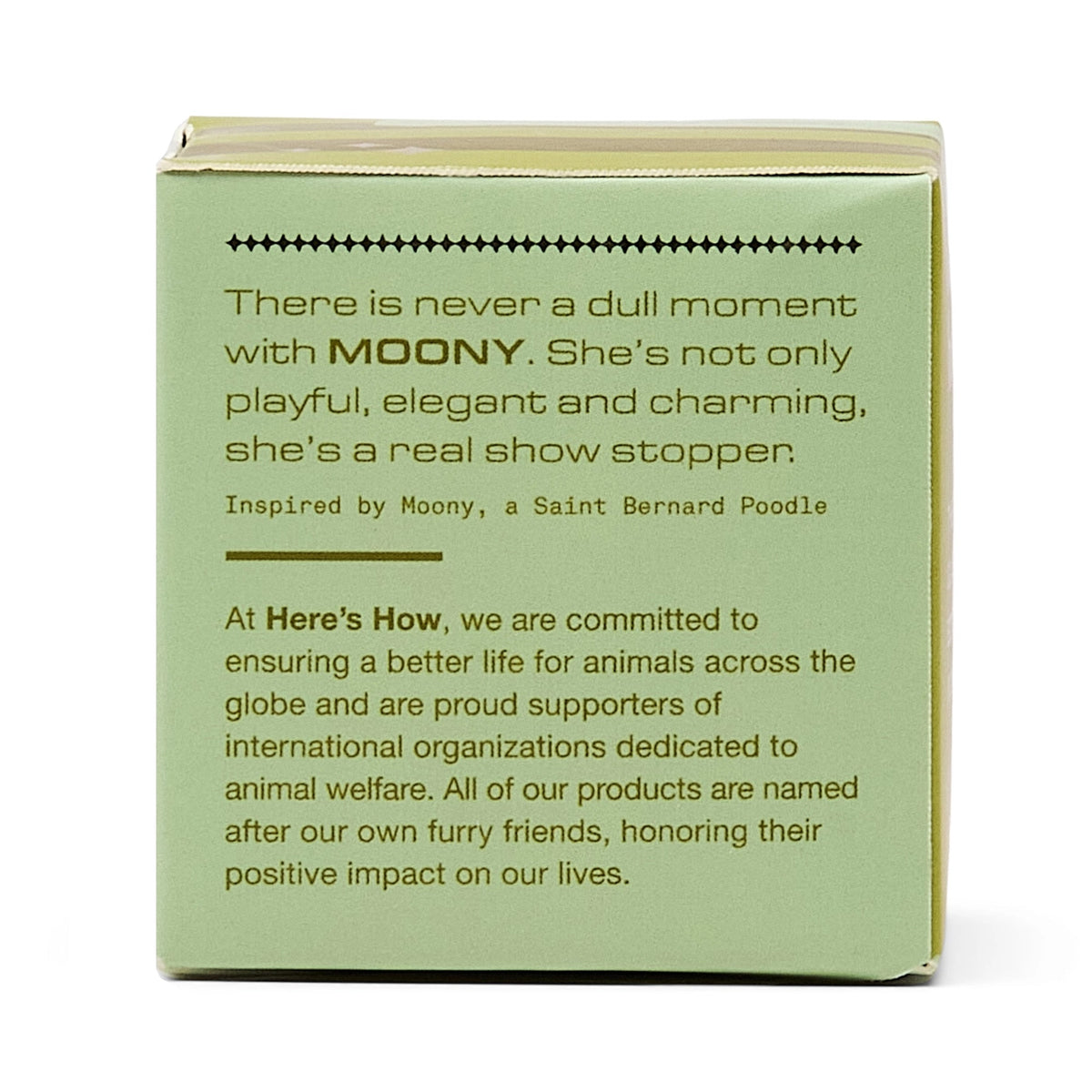 The Moony Glass Bottle Stopper - Olive