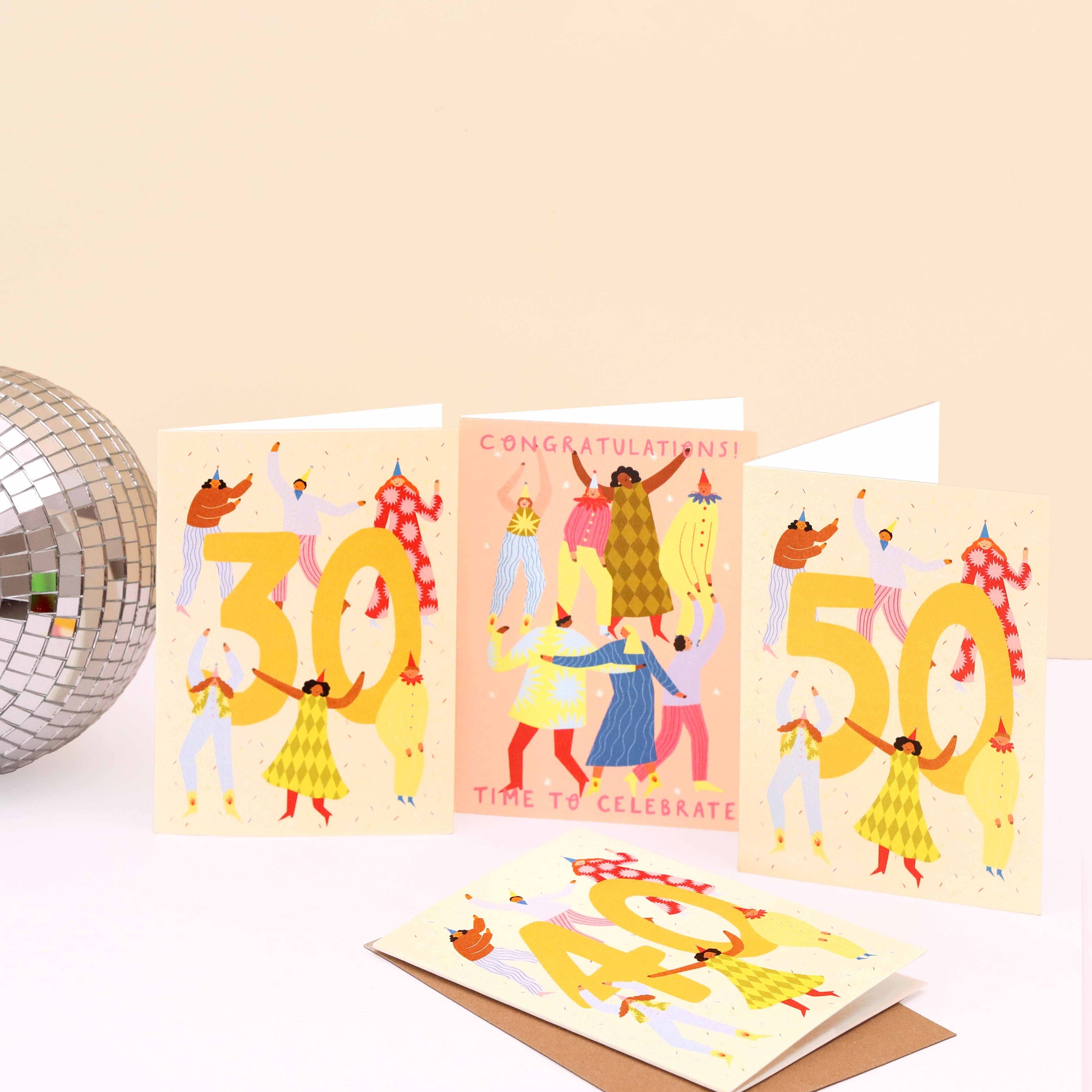Time To Celebrate Congratulations Card | Achievement Card