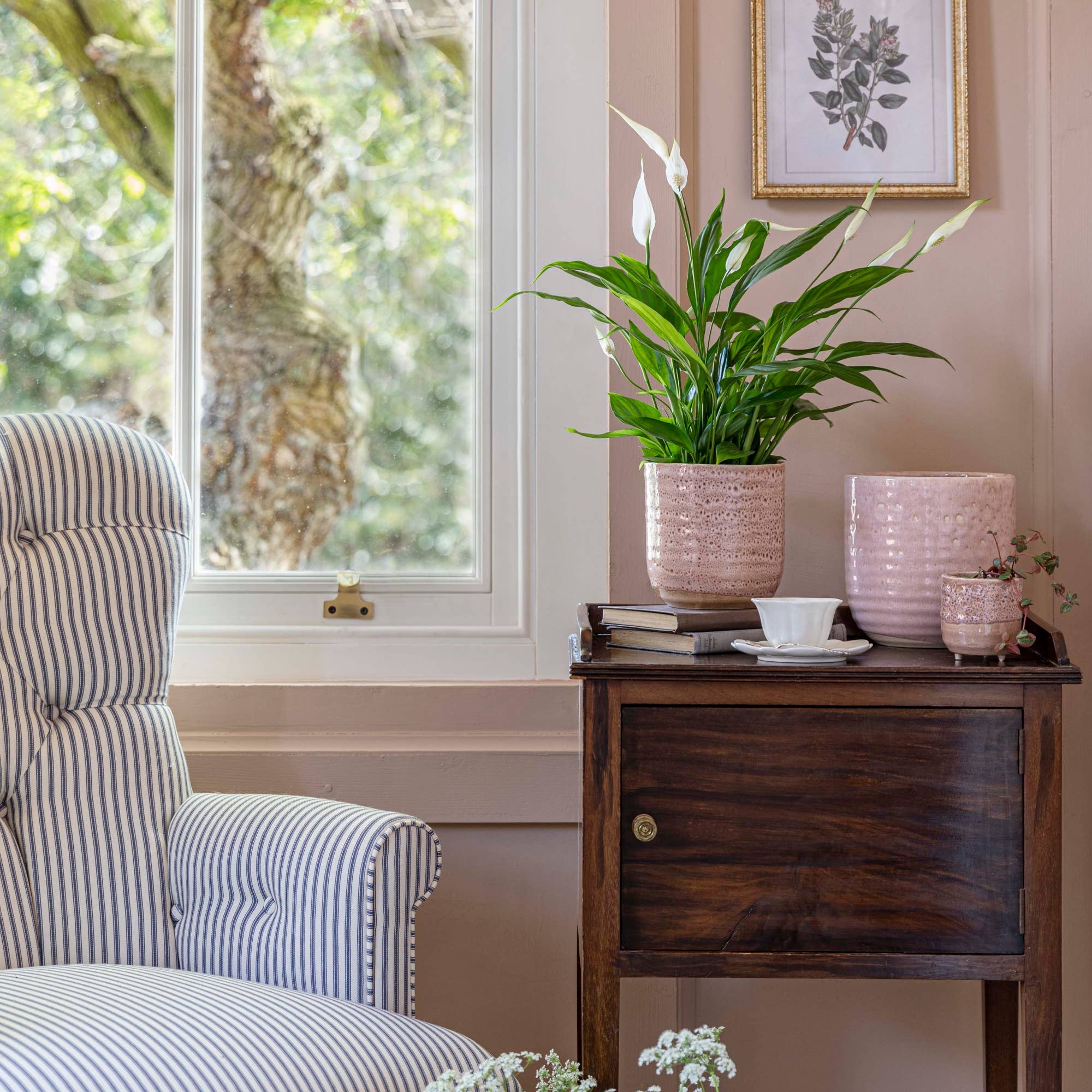 Reactive Glaze Ceramic Indoor Cacti Planter H7cm D7cm