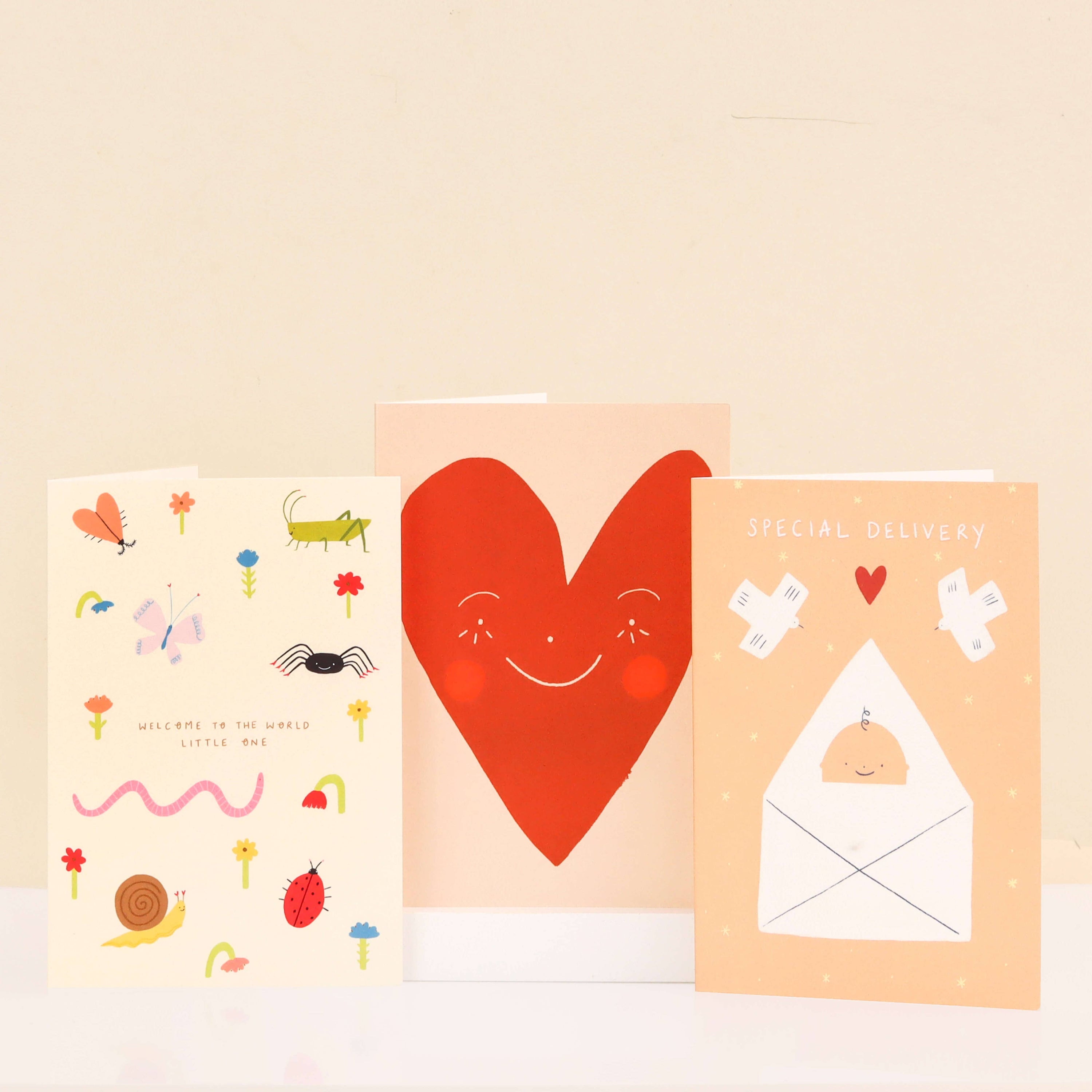 Welcome To The World Card | New Baby Card | Gender Neutral