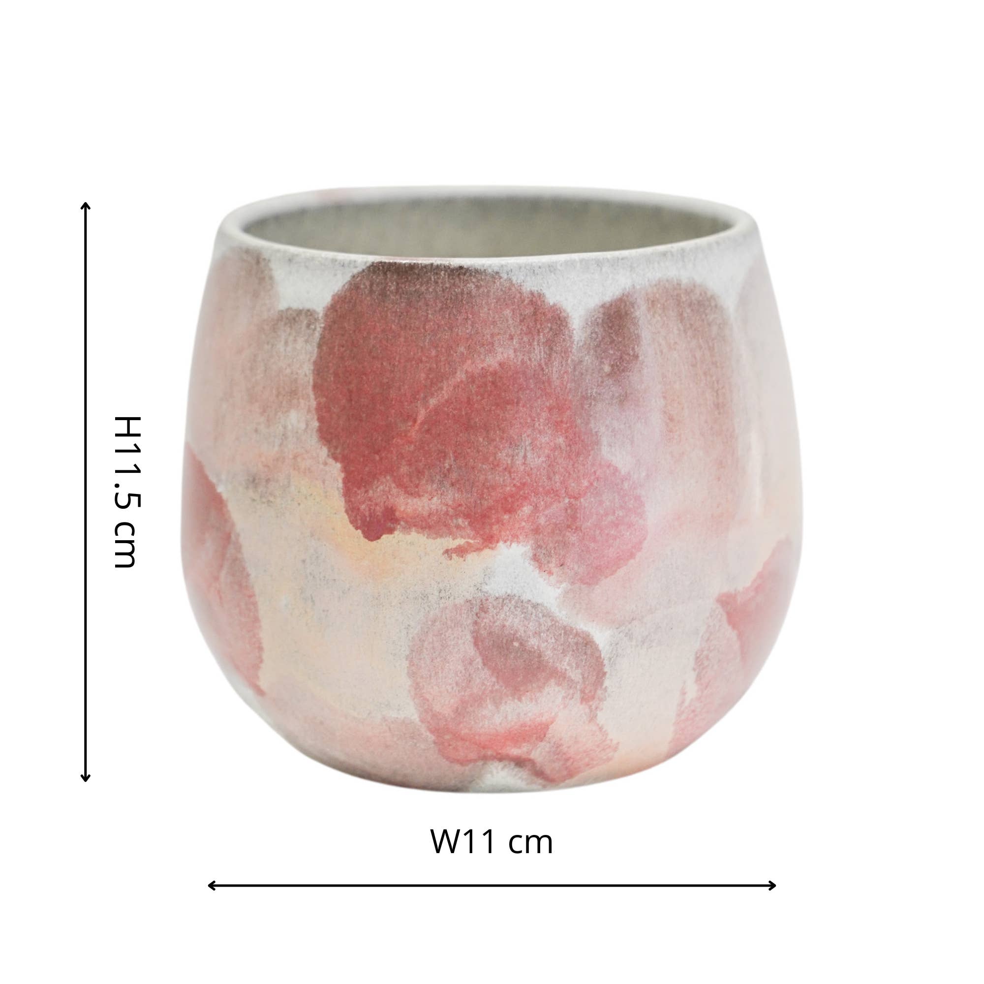 Lola Abstract Watercolour Planter