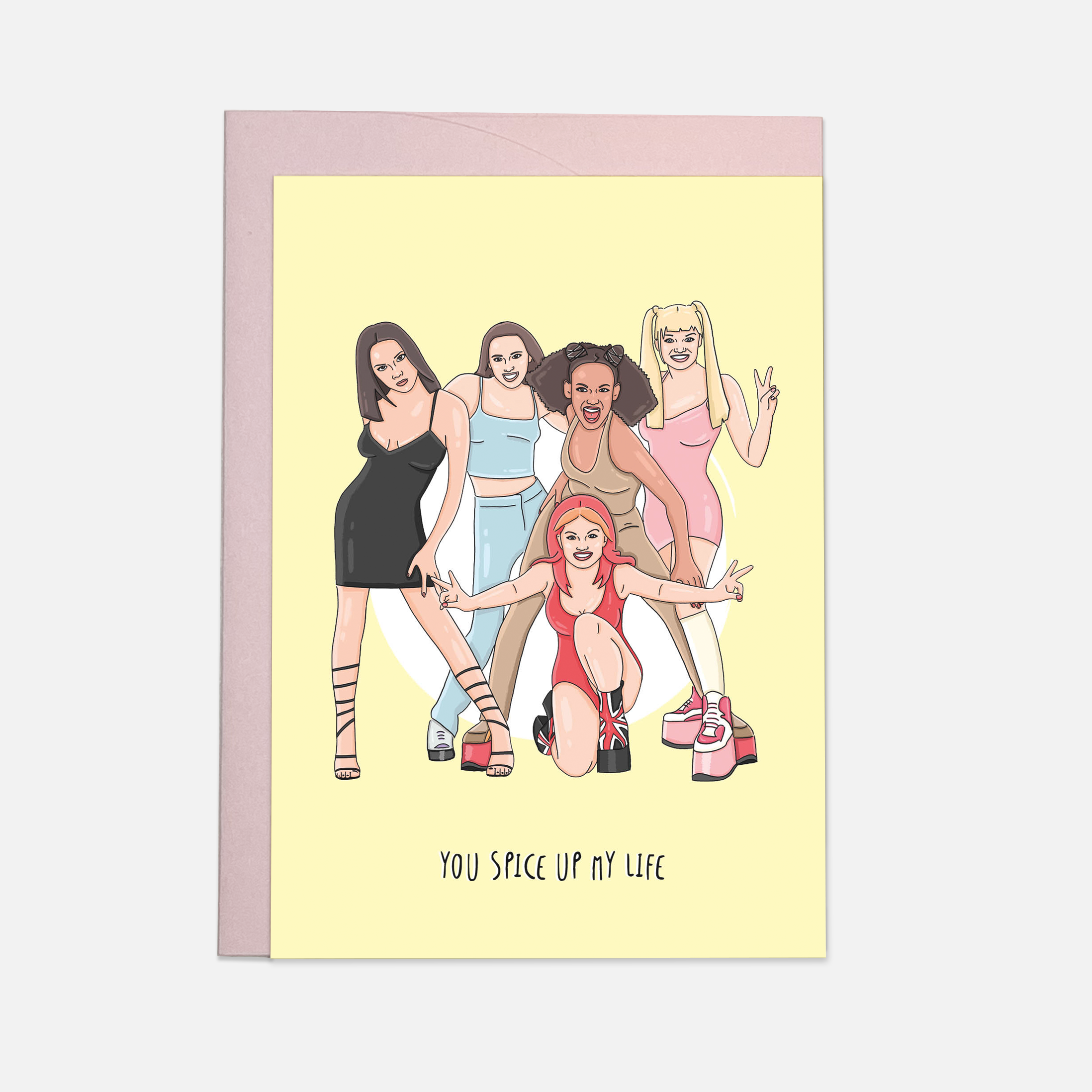 Spice up - greeting card