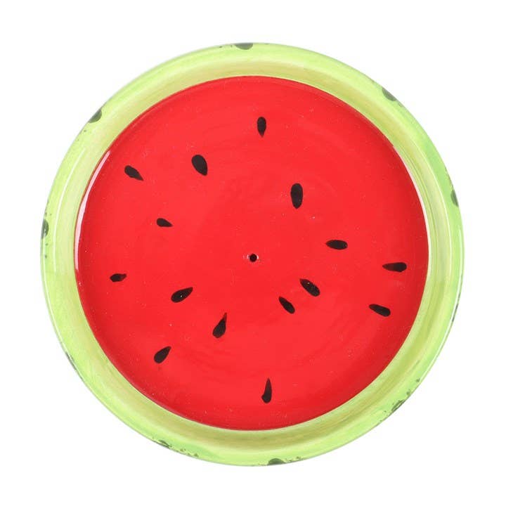 Watermelon Ceramic Incense Holder Plate