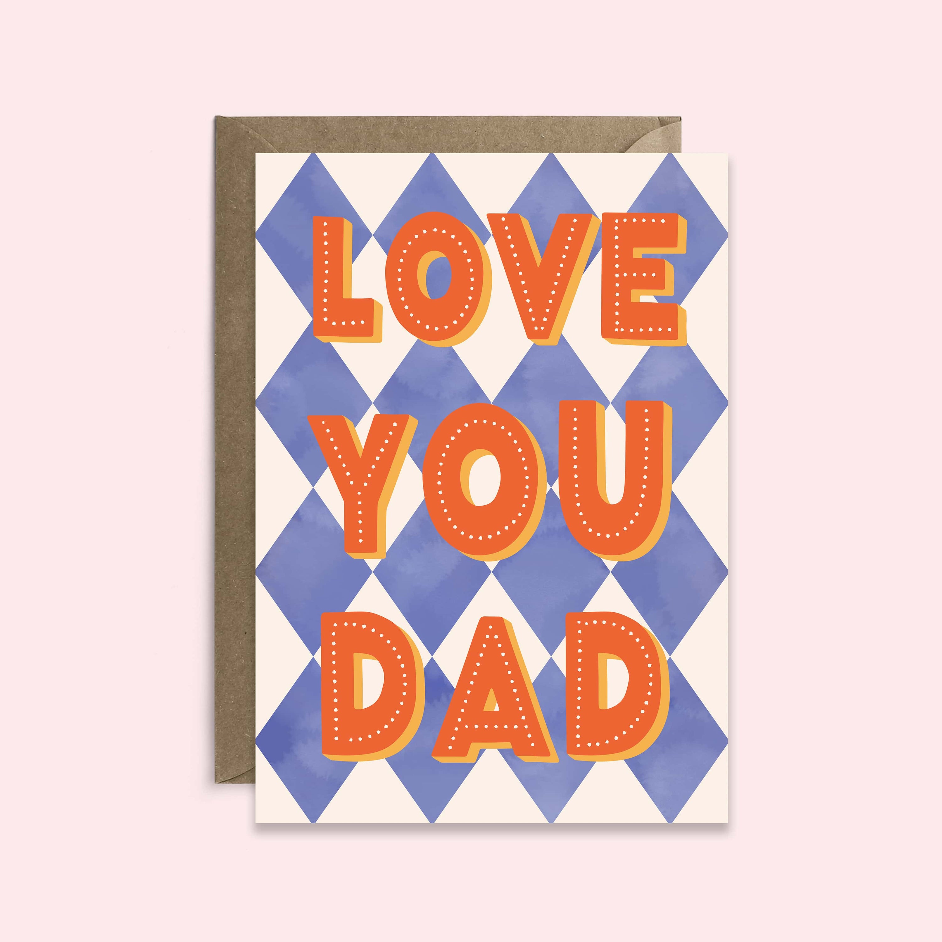 Love You Dad Card | Father’s Day Card | Dad Birthday Card