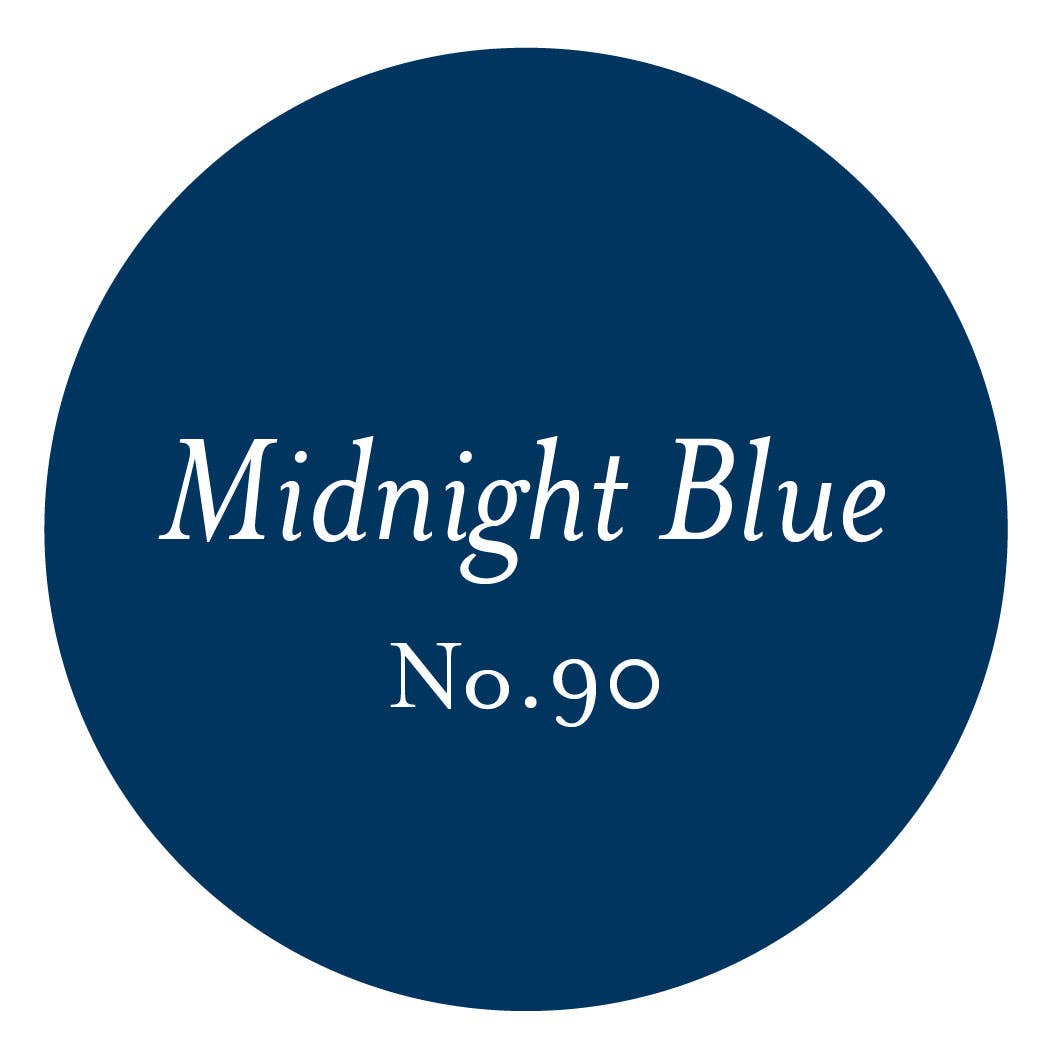 Midnight Blue Eco Dinner Candle, Single Piece