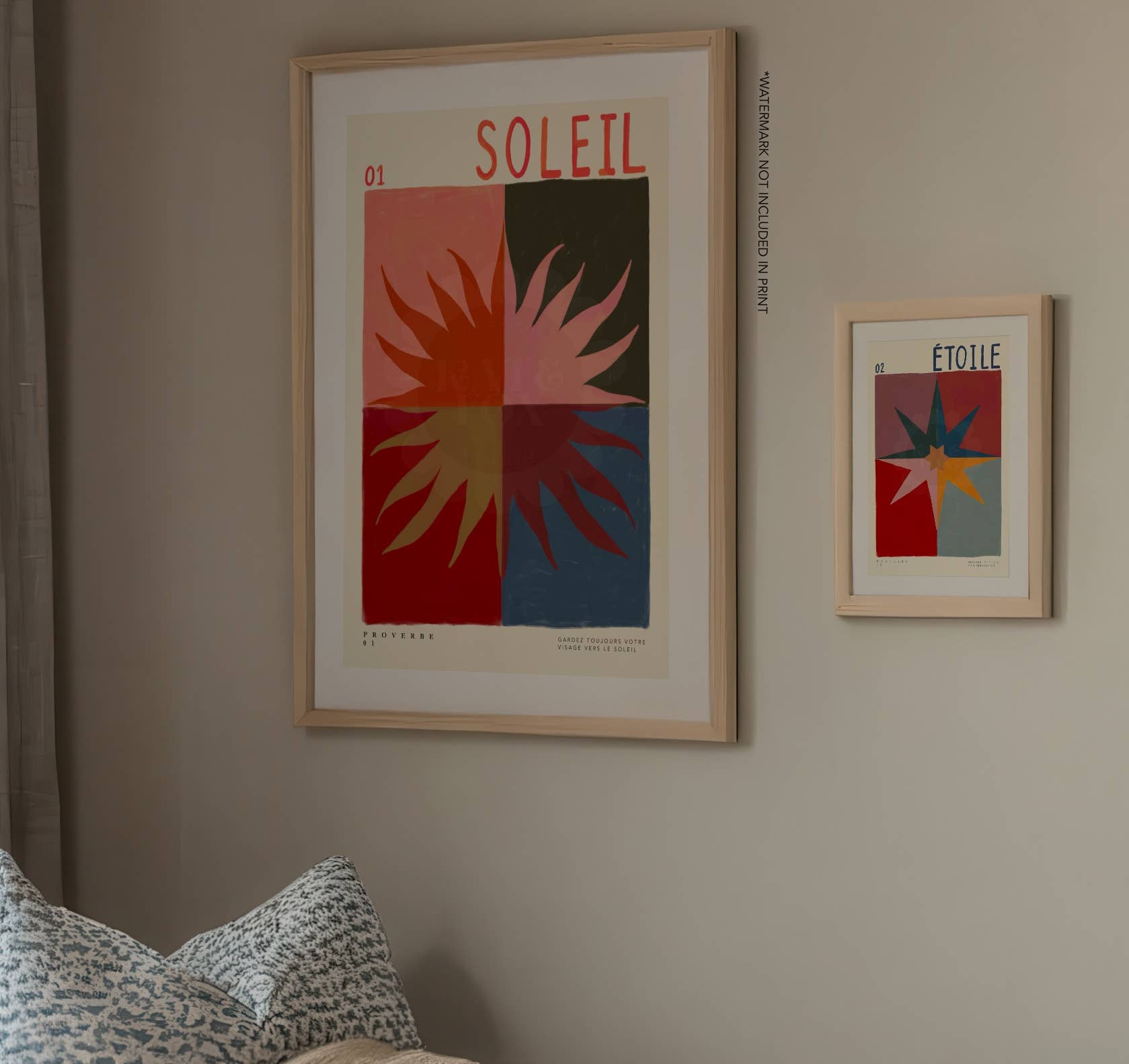Autumn Sun, Art Print, Colourful Art, Fun Art, Home Decor