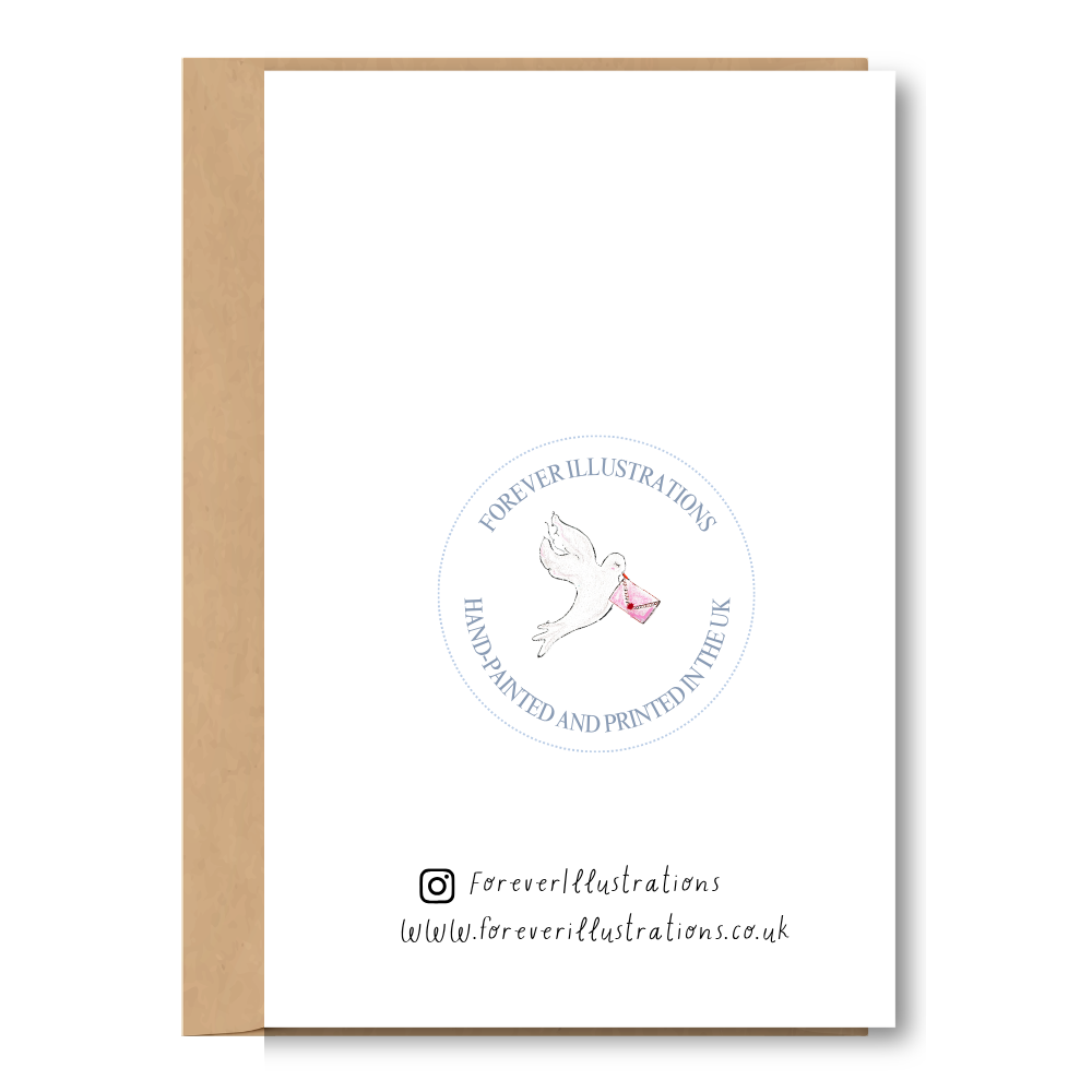 Forever Illustrations - Silly Goose Birthday Card - A6