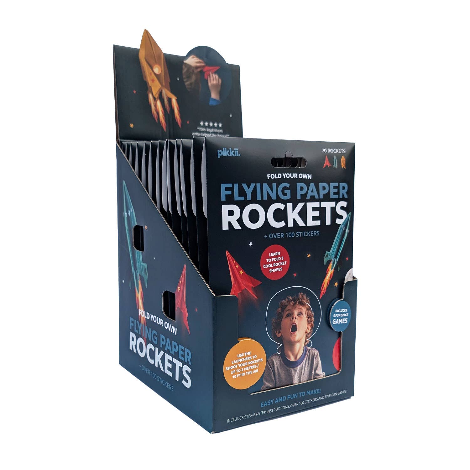 Flying Paper Rockets | DIY Rocket Kit | Screen-Free Gift