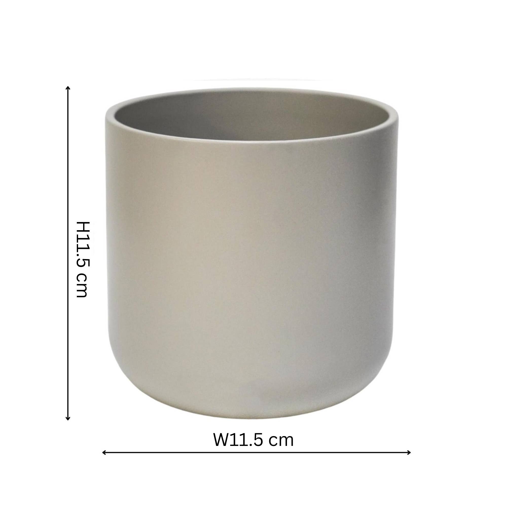 Lisbon Ceramic Indoor Planter H11.5cm D11.5cm