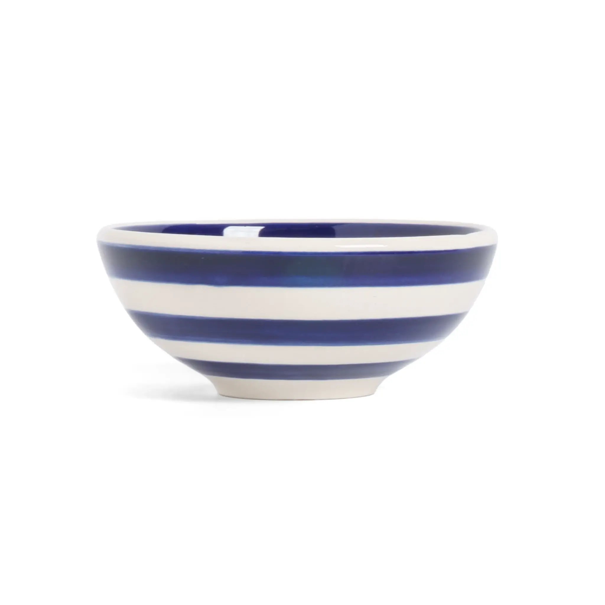 Deep Tapas Dish Cobalt Swirl