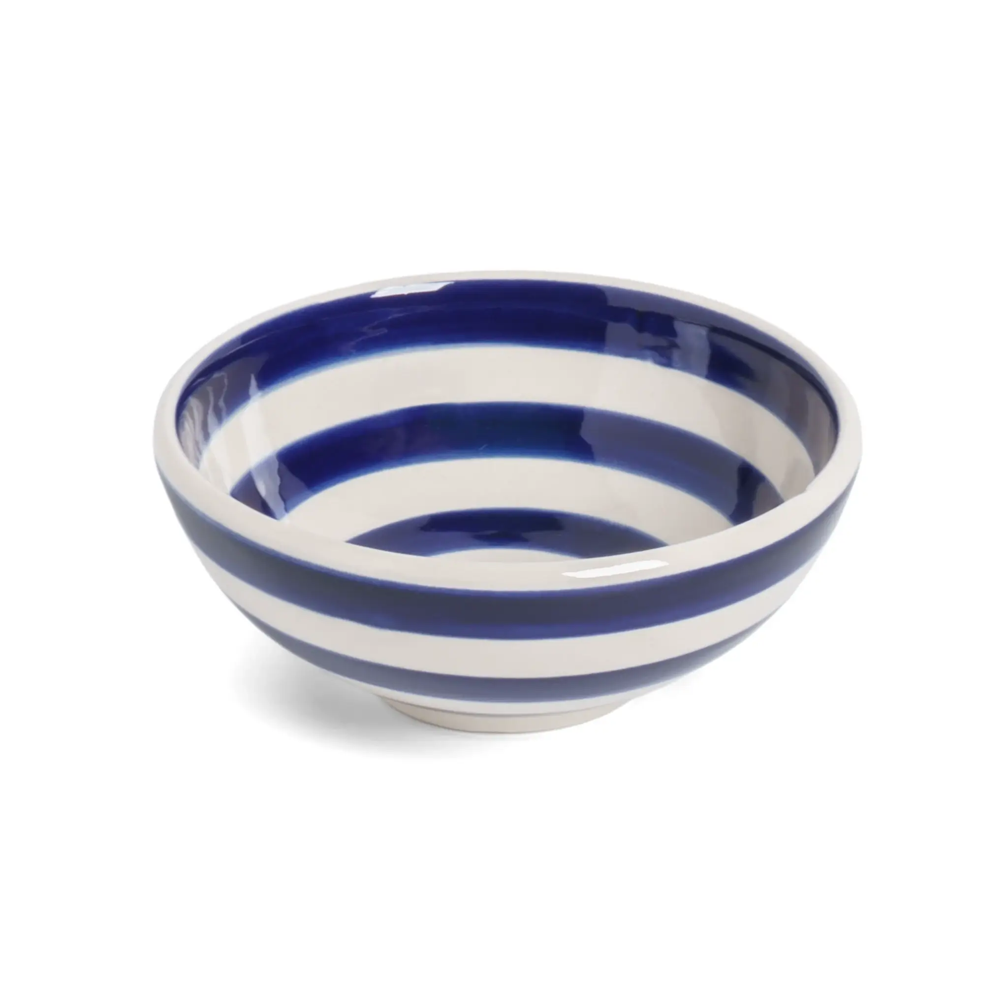 Deep Tapas Dish Cobalt Swirl