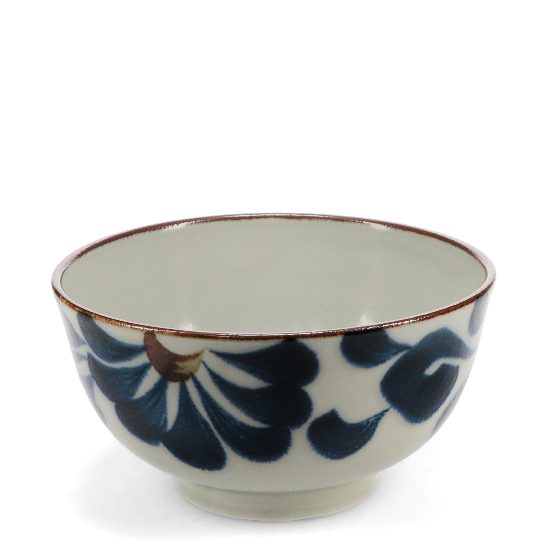 Japanese Porcelain Bowl 16cm - Flower Design