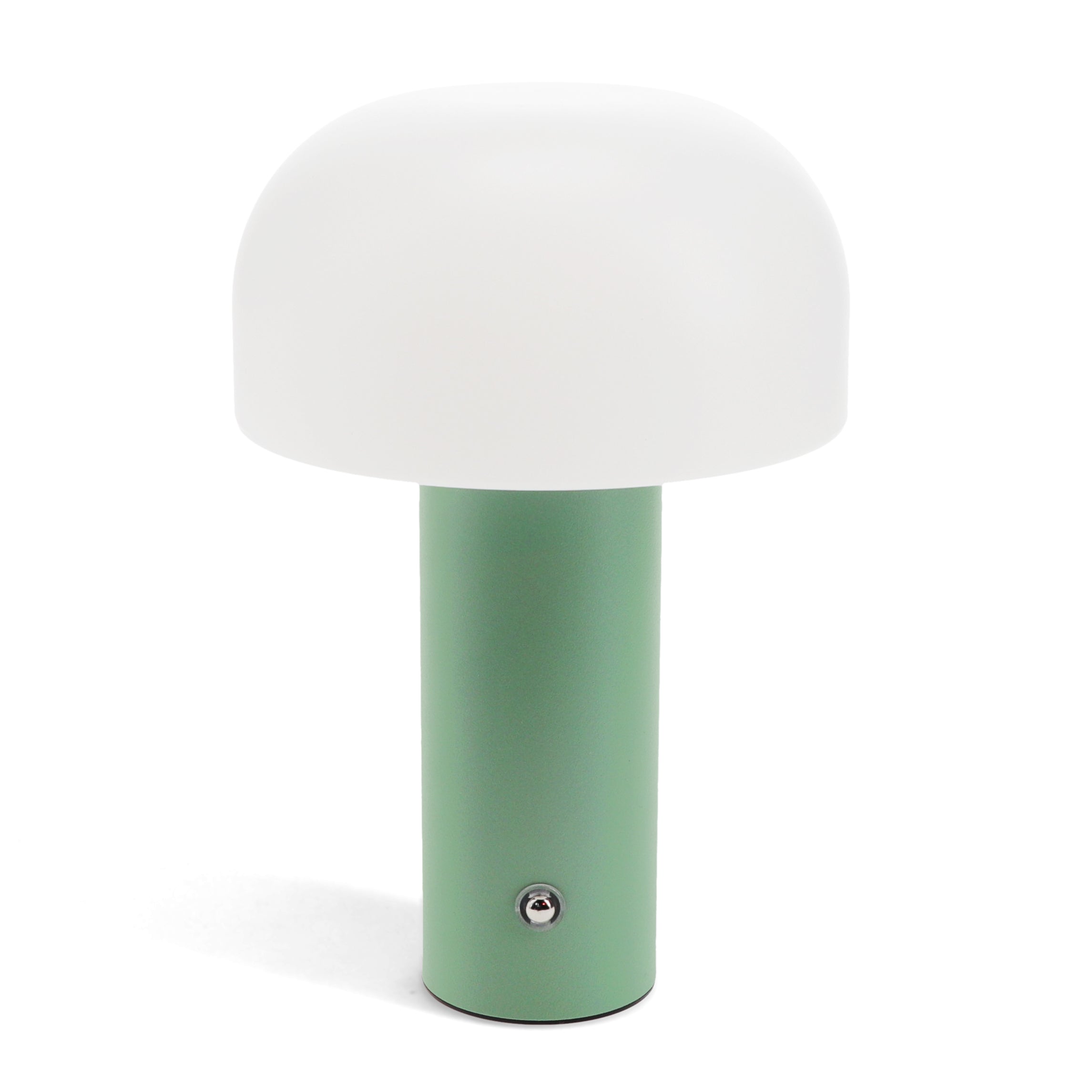 USB Rechargeable Mushroom Touch Lamp - Green