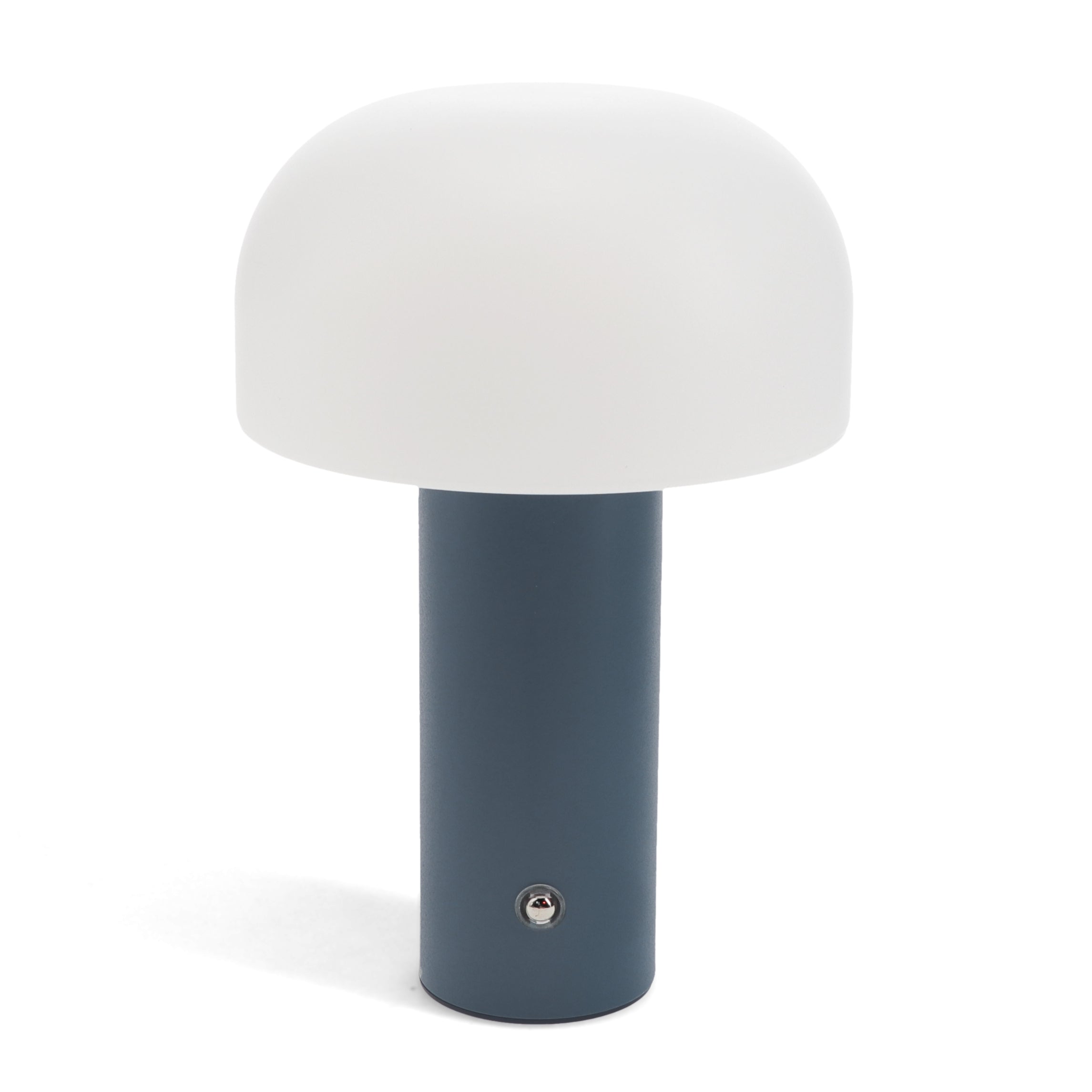 USB Rechargeable Mushroom Touch Lamp - Blue