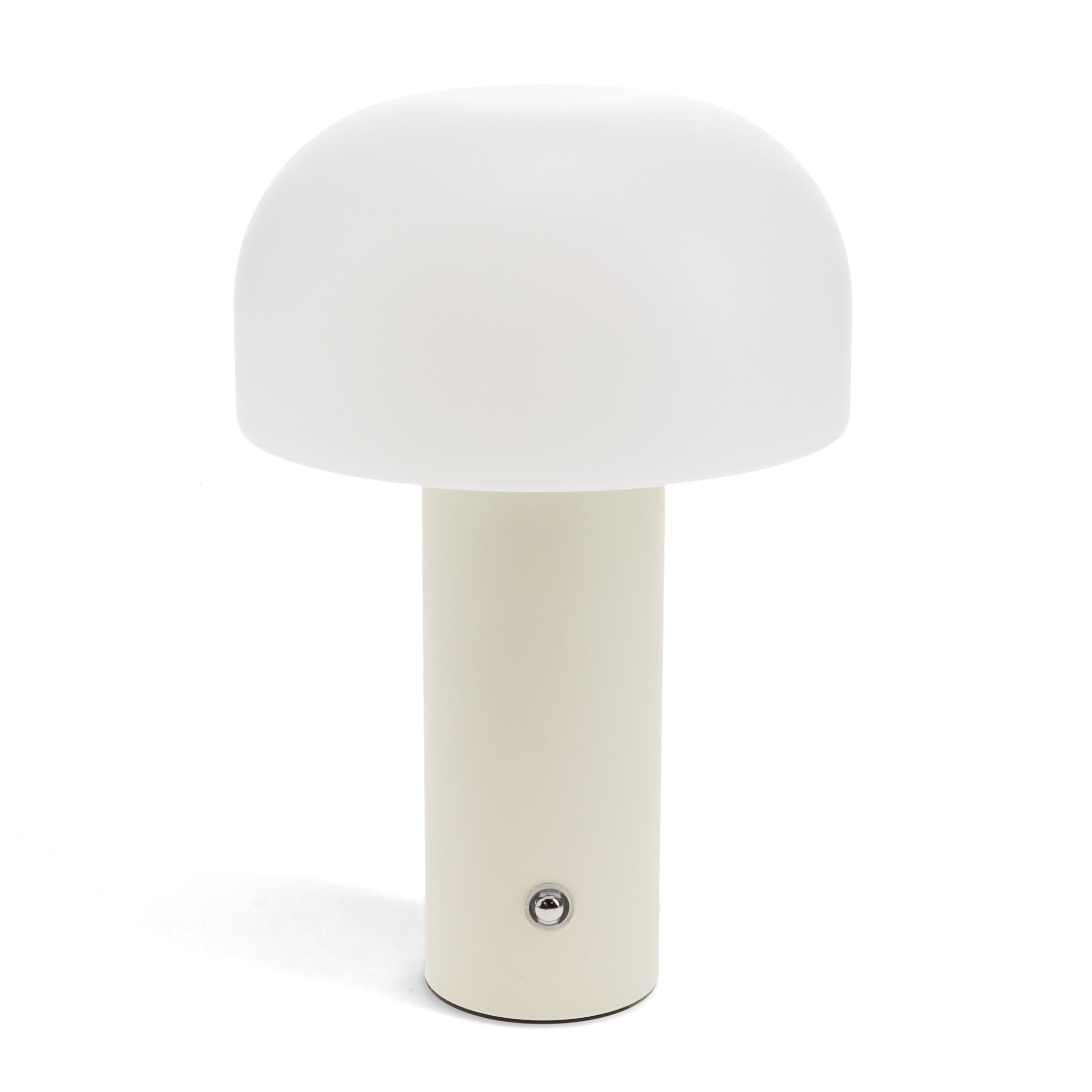 USB Rechargeable Mushroom Touch Lamp - Grey