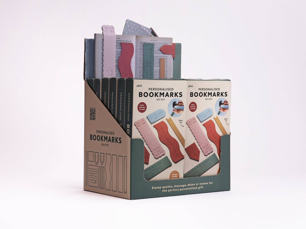 Personalized Bookmarks DIY Kit | Gift for Book Lovers