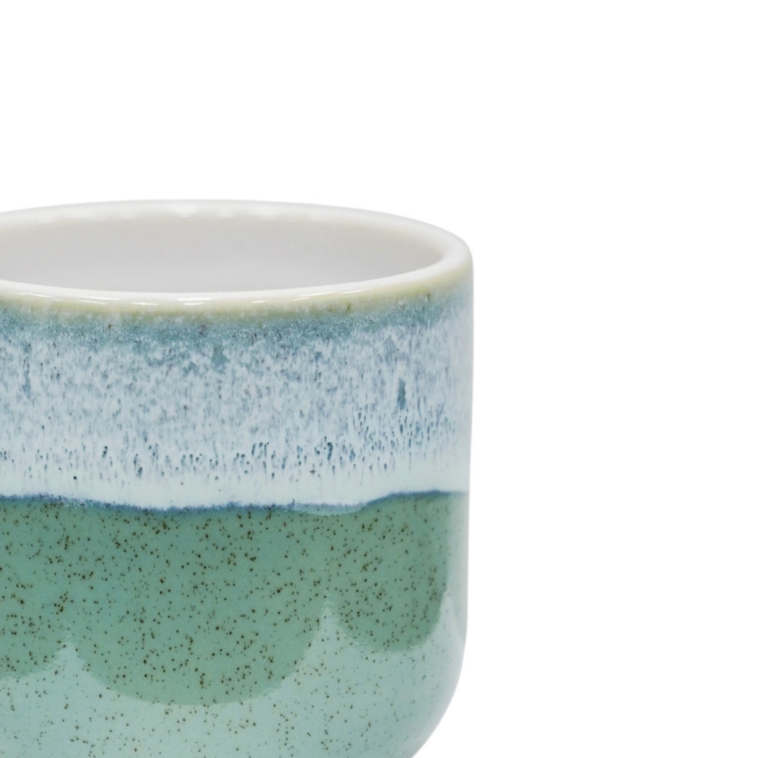 Jodie Dipped Reactive Glaze Planter H12cm D13.5cm