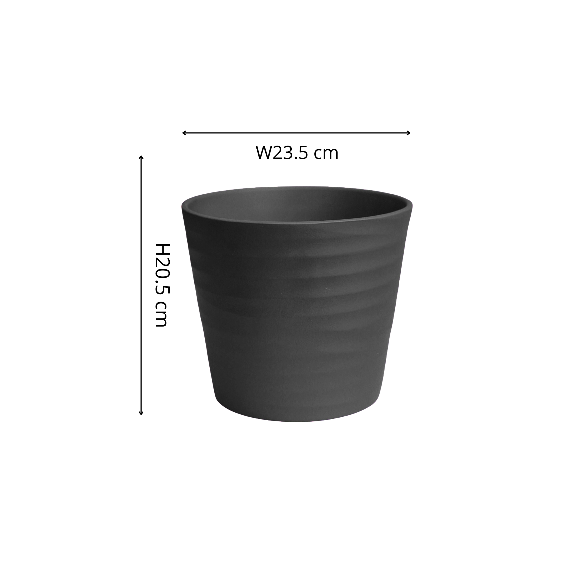 Oslo Taper Planter H20.5cm D23.5cm