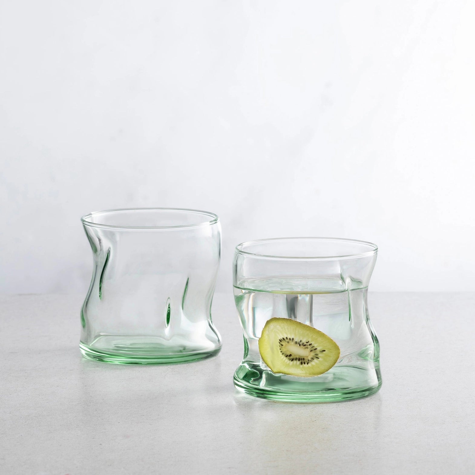 420224 - Pasabahce 340ml Aware Amorf Recycled Glass Tumbler - Pack of Four
