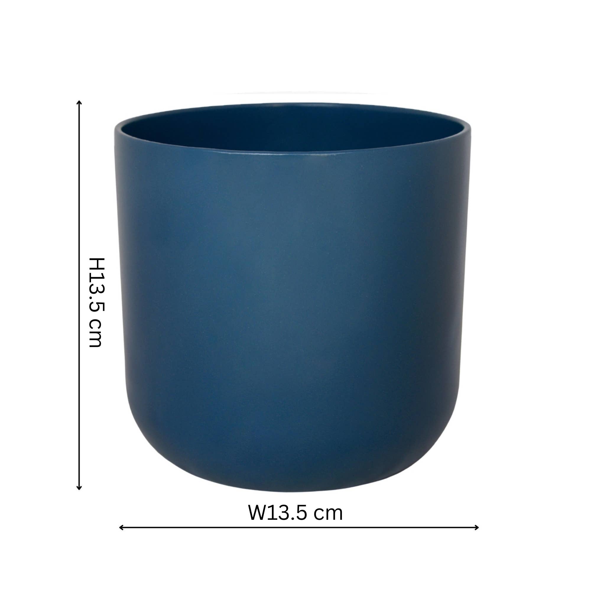 Lisbon Ceramic Indoor Planter H13.5cm D13.5cm