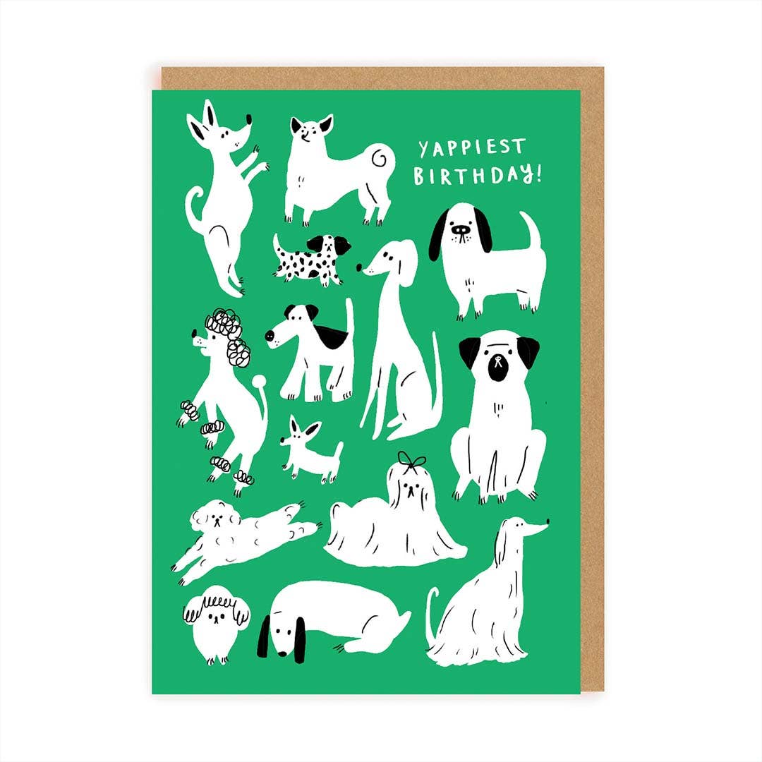 Yappy Birthday Greeting Card (7283)