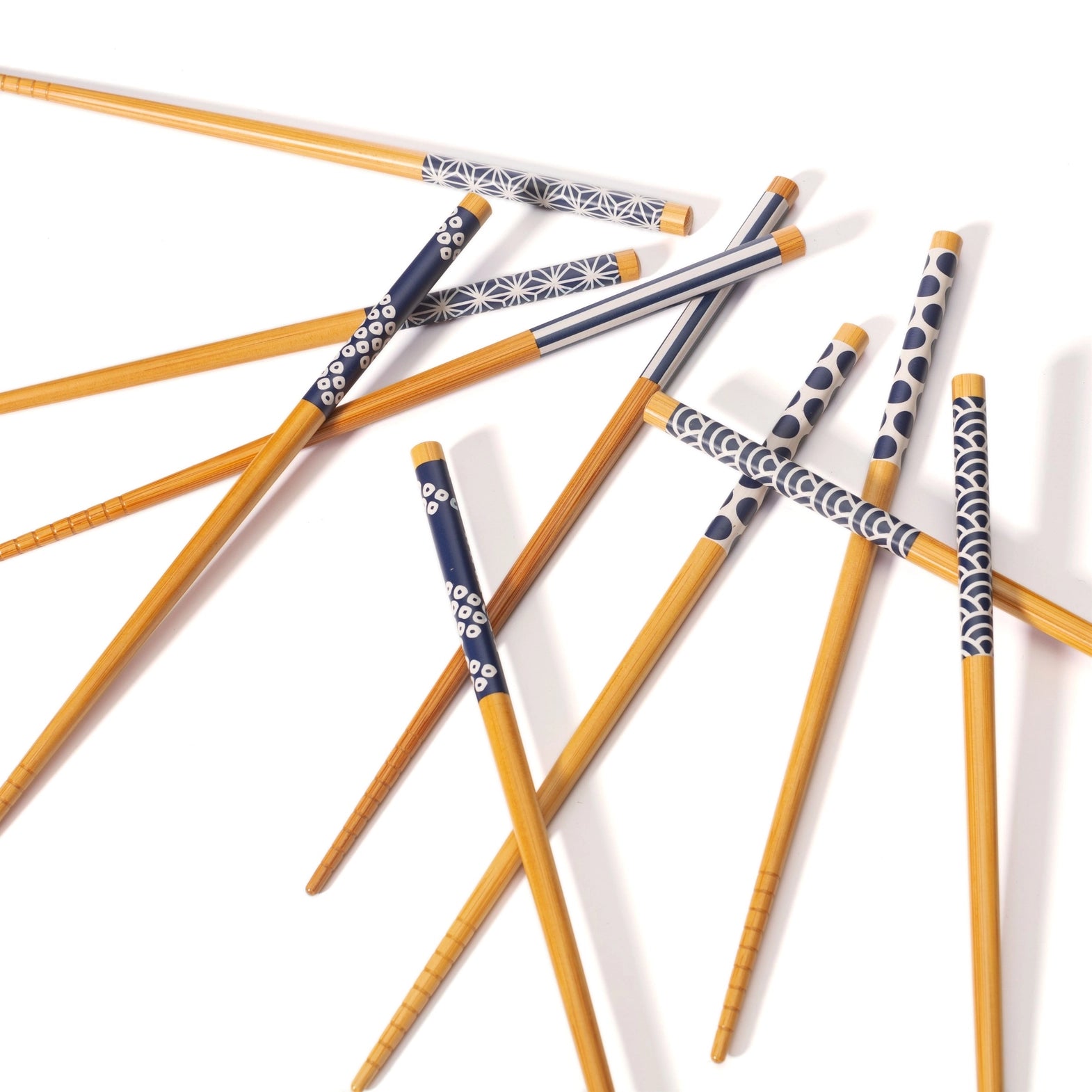 Japandi Bamboo Chopsticks - Set of 5
