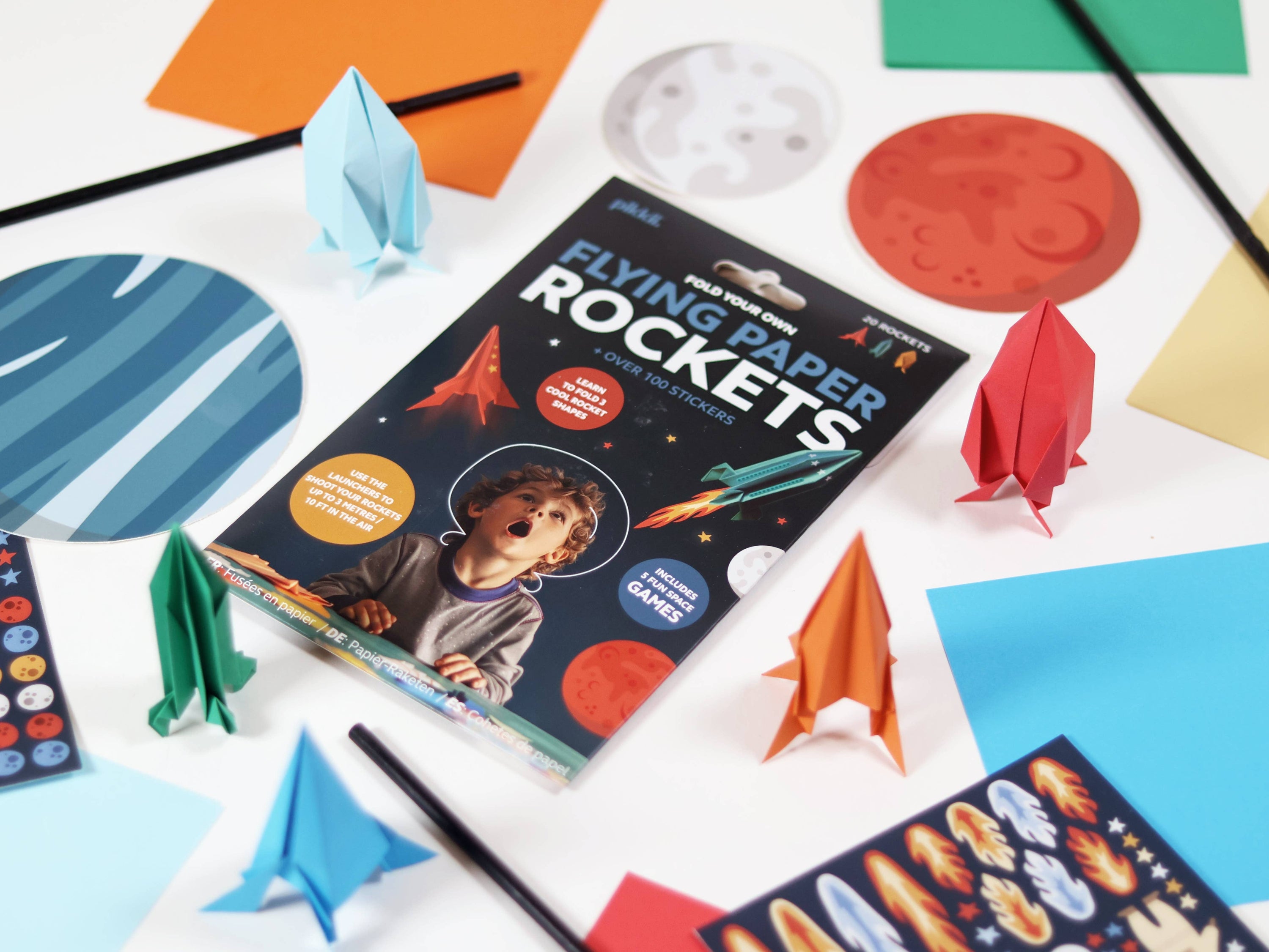 Flying Paper Rockets | DIY Rocket Kit | Screen-Free Gift