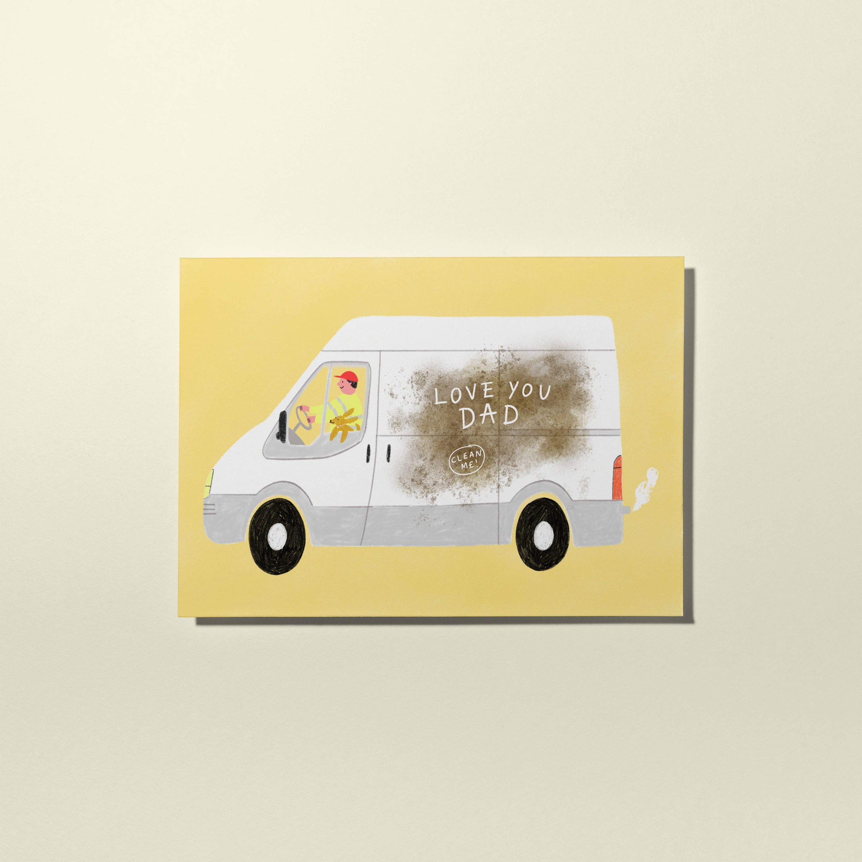 Van Driver Dad Card | Father's Day Card | Tradesman Builder