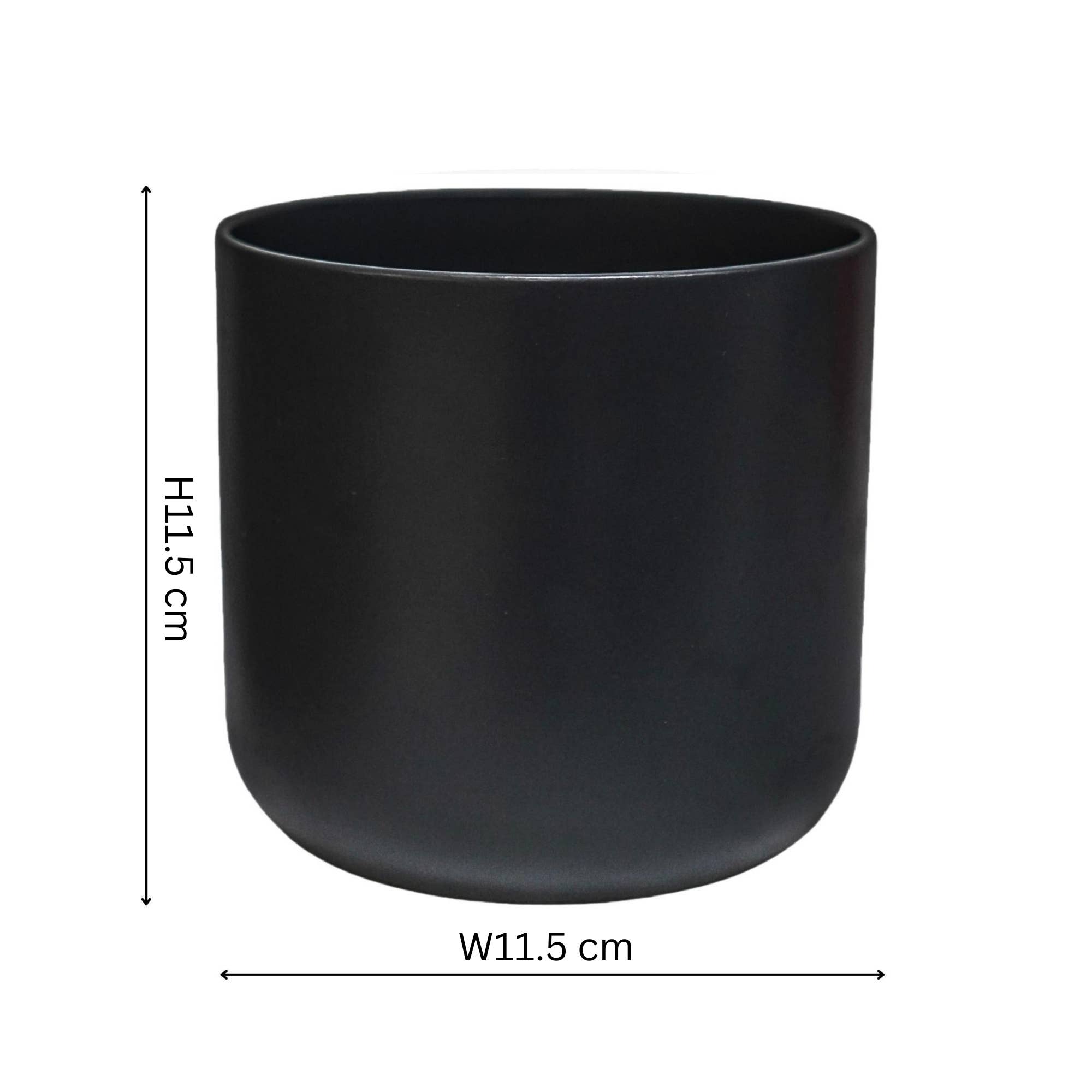 Lisbon Ceramic Indoor Planter H11.5cm D11.5cm