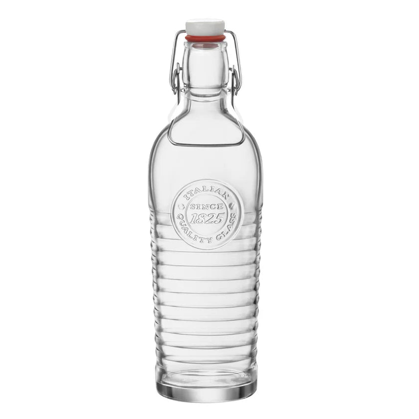 Bormioli Rocco Officina 1825 Vintage Glass Serving Bottle - 1200ml