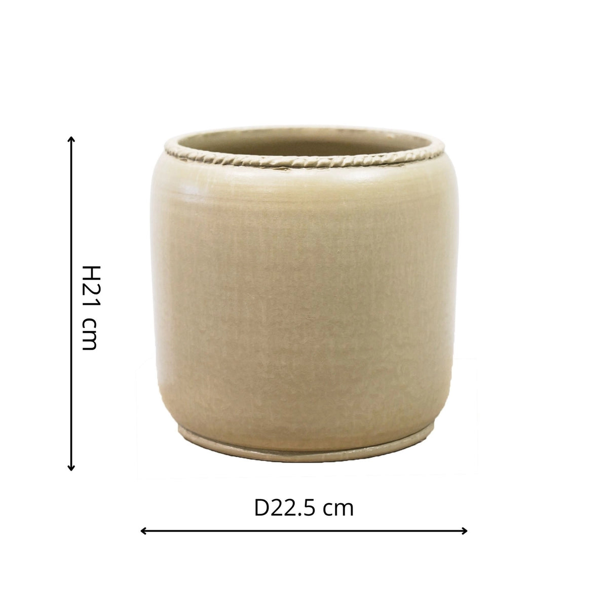 Molton Rope Rim Planter
