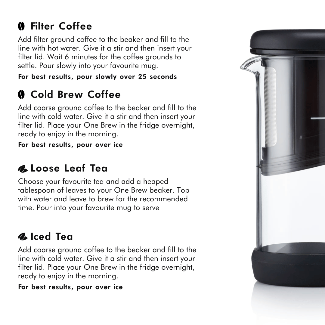 B&Co One Brew Coffee Maker