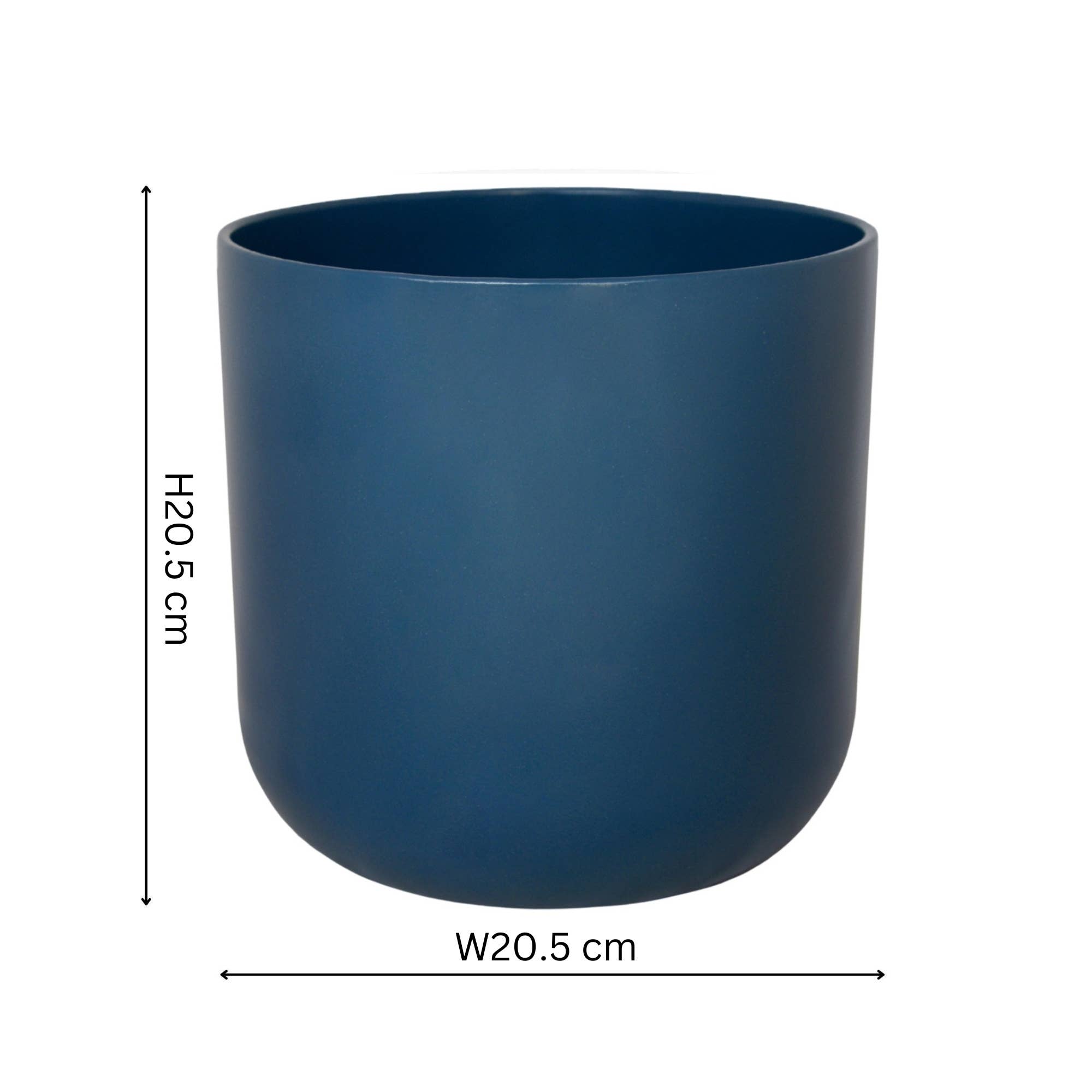 Lisbon Ceramic Indoor Planter H20.5cm D20.5cm