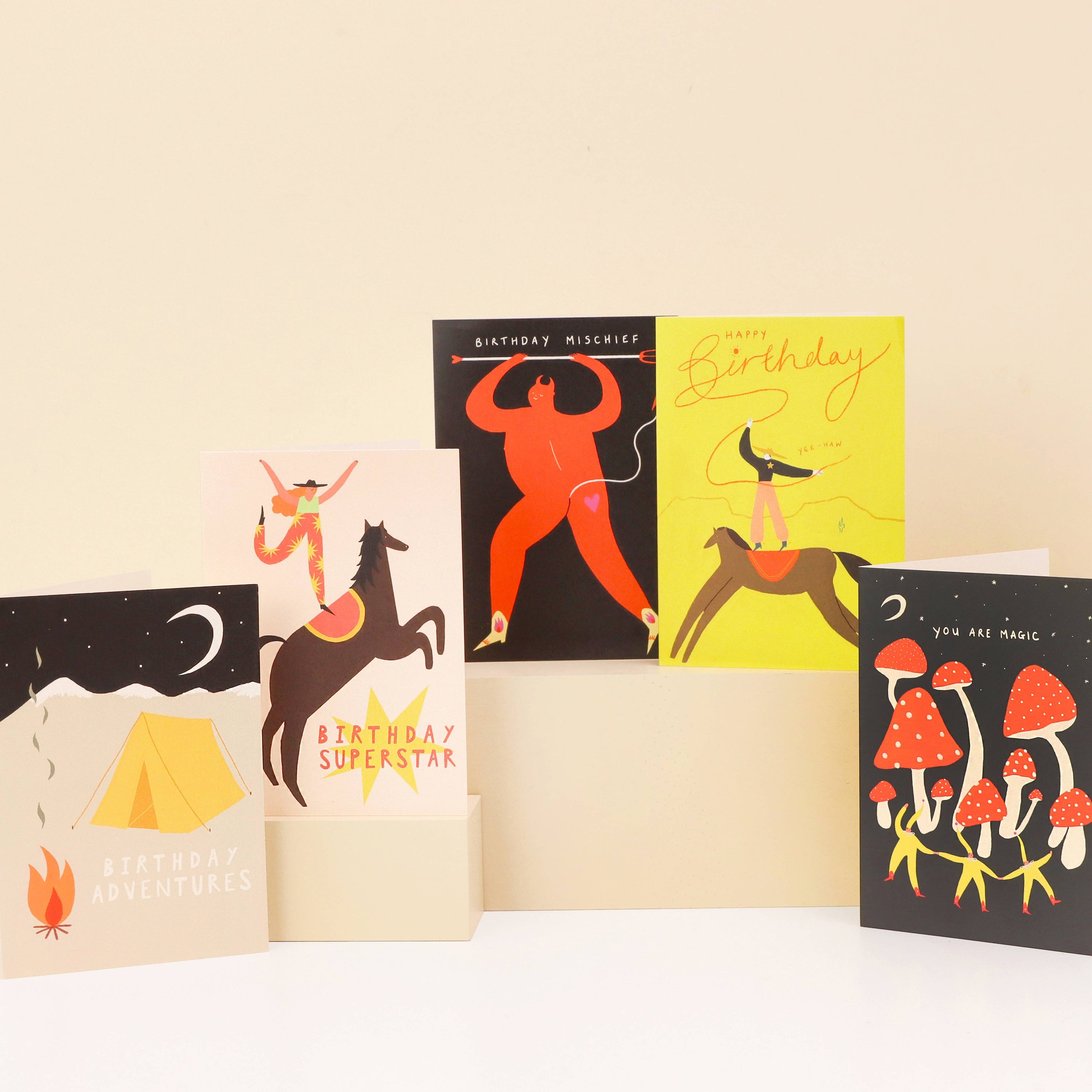 Yee-Haw Cowboy Birthday Card | Cowgirl | Happy Birthday