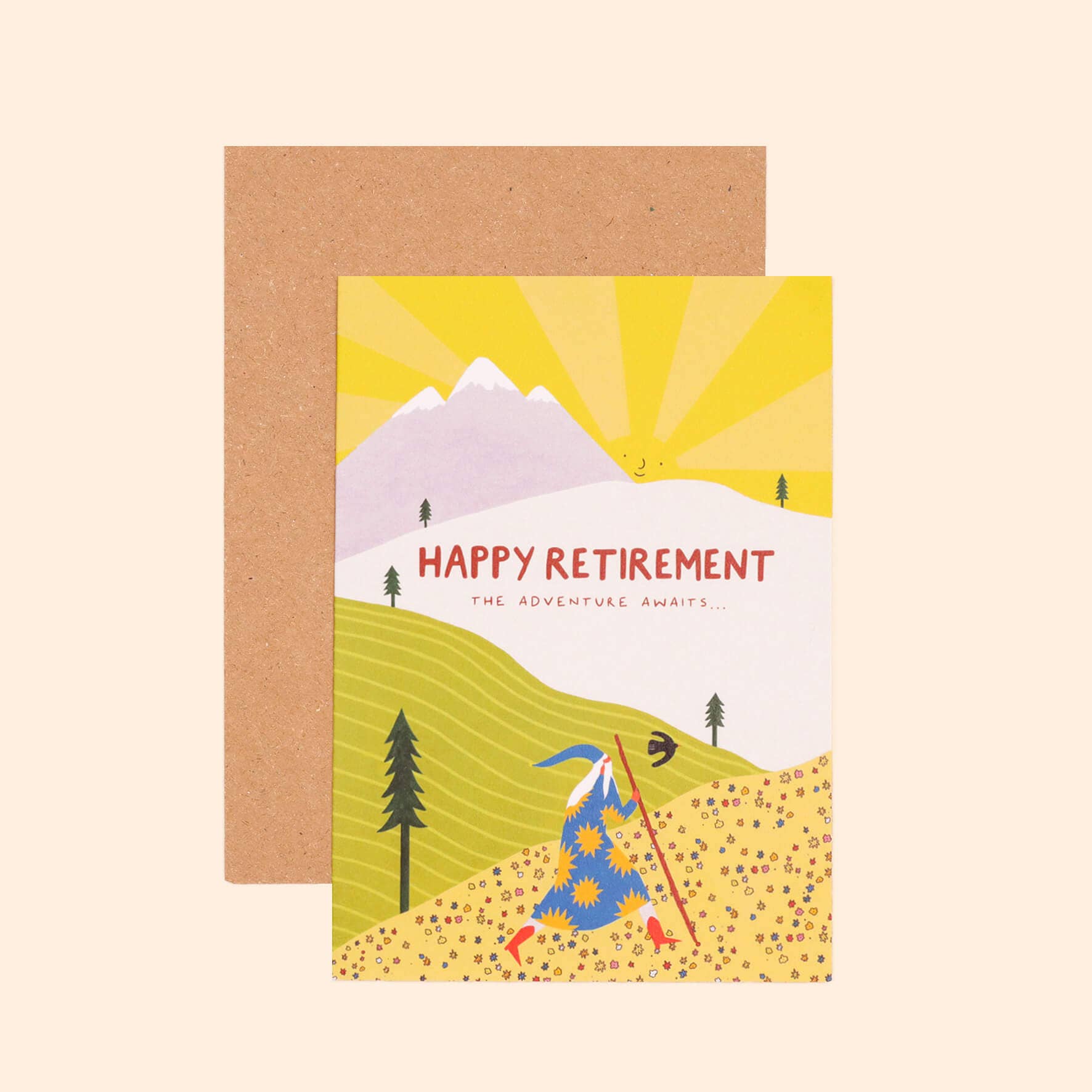 Adventures Retirement Card | Happy Retirement | Nature Card