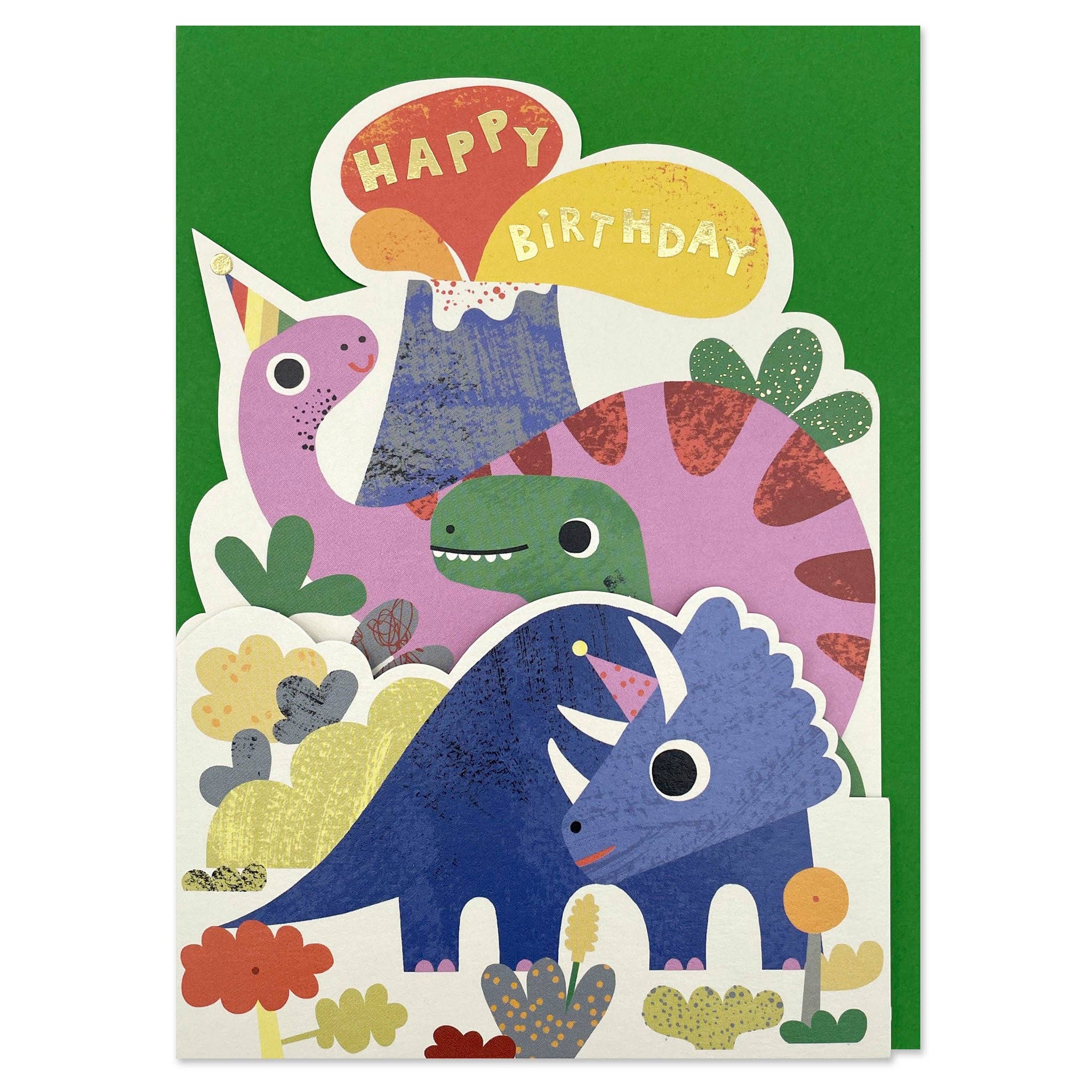 Happy Birthday - Have a dino-mite day childrens card (FAN10)