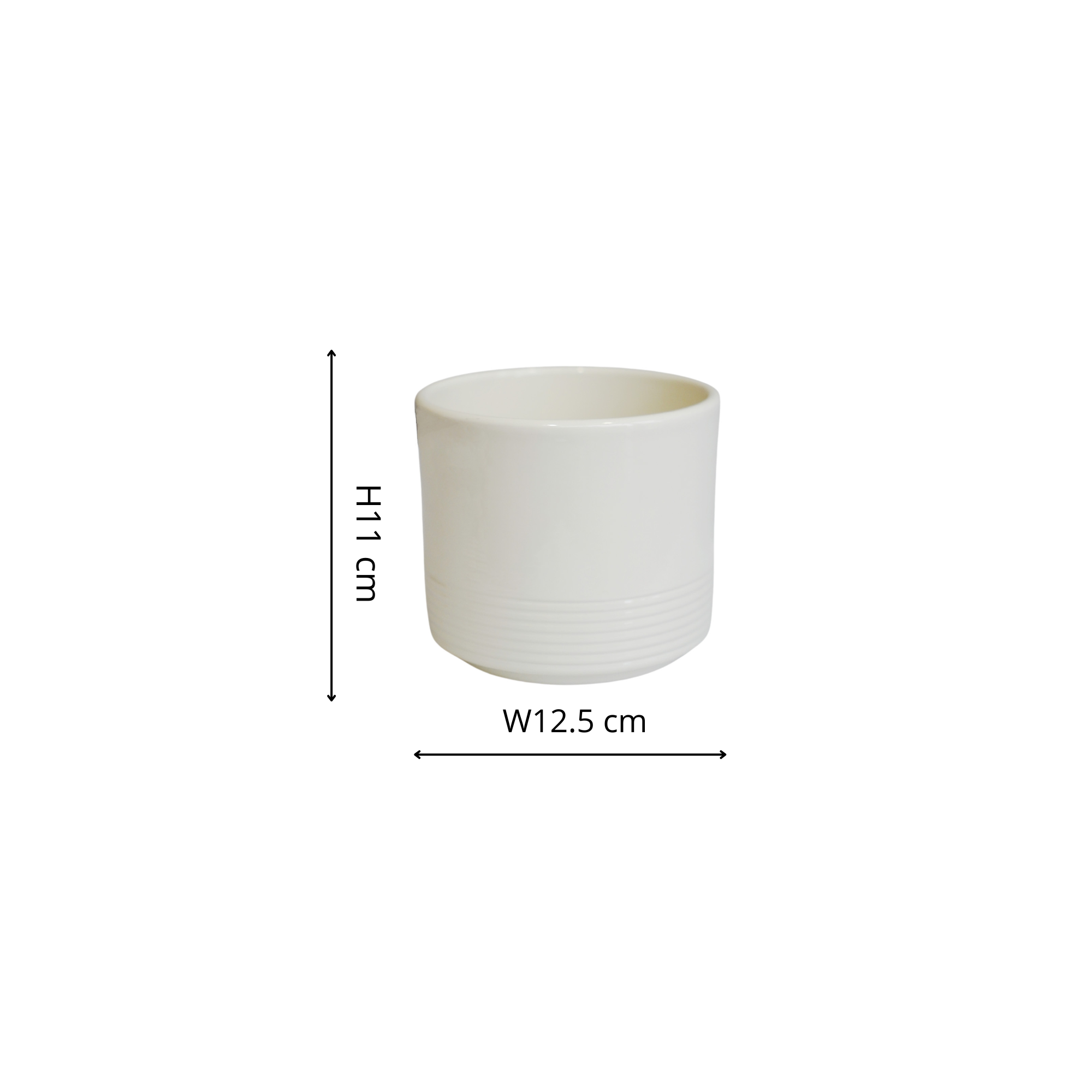 Munich Gloss Planter H11cm D12.5cm