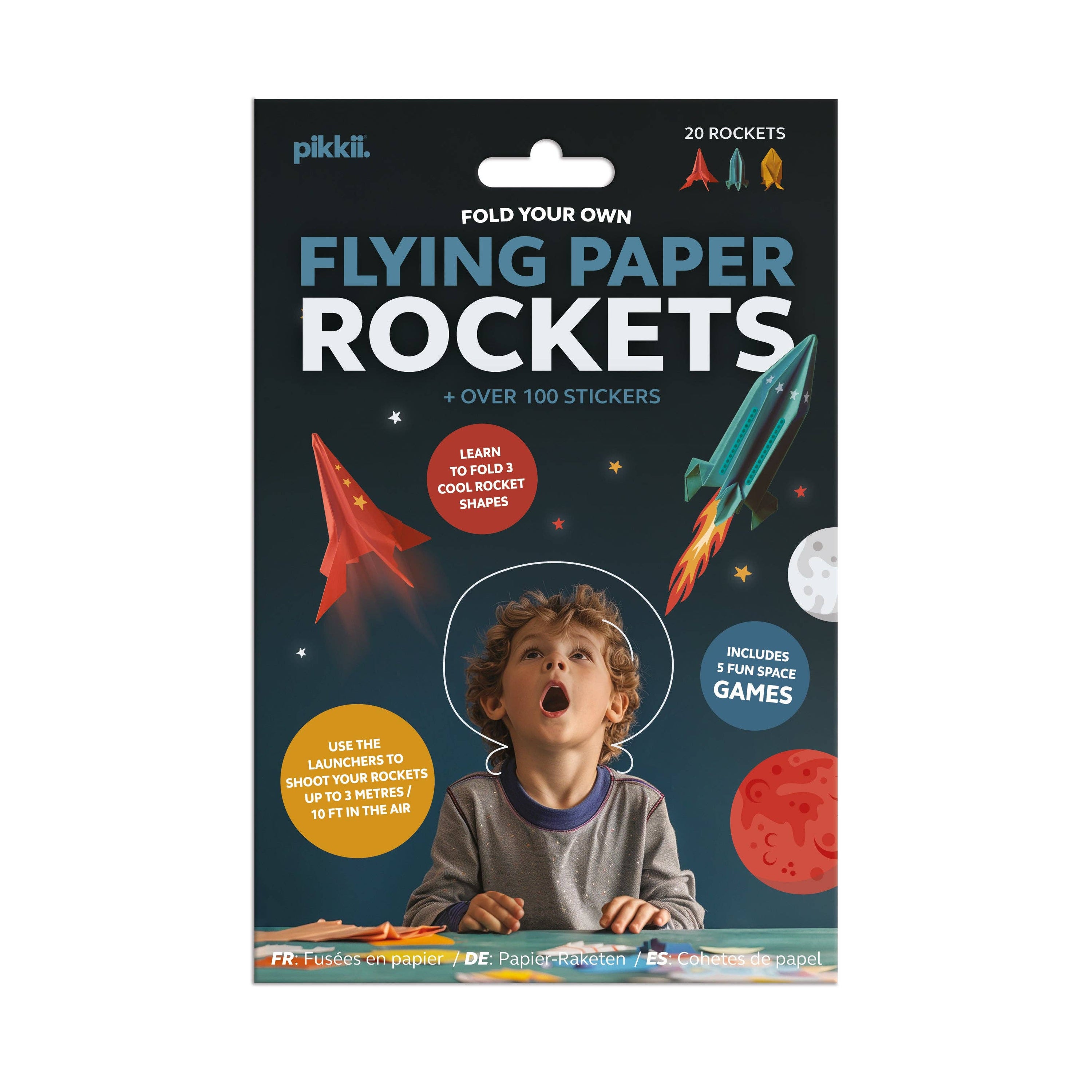 Flying Paper Rockets | DIY Rocket Kit | Screen-Free Gift