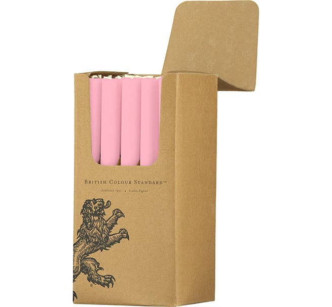 Orchid Pink Eco Dinner Candle, Single Piece