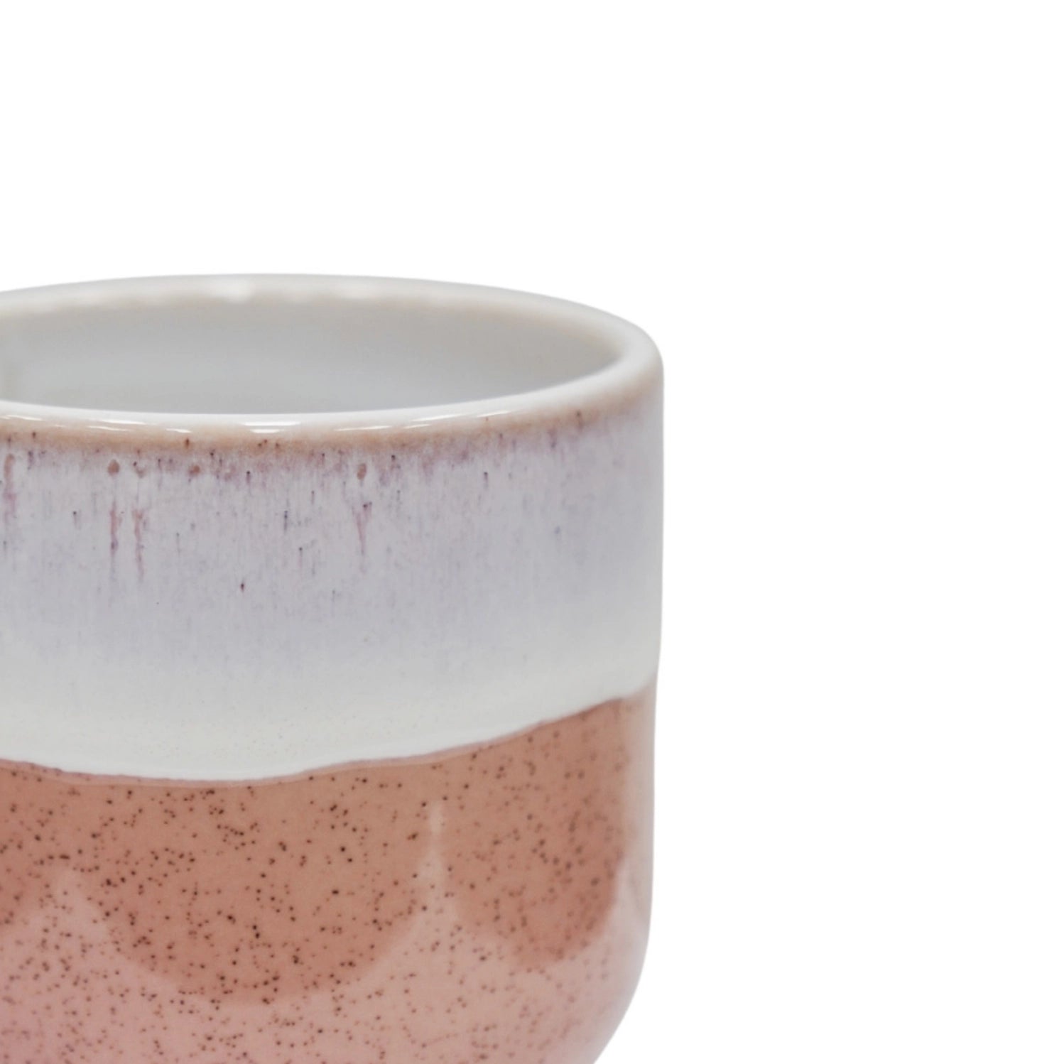 Jodie Dipped Reactive Glaze Planter H12cm D13.5cm