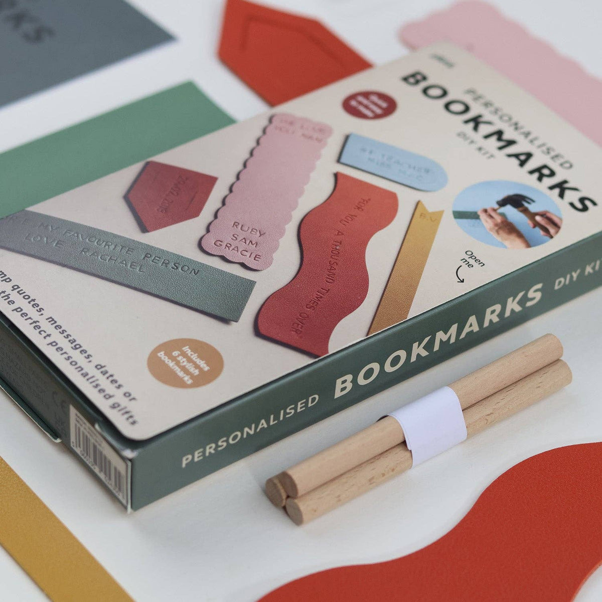 Personalized Bookmarks DIY Kit | Gift for Book Lovers